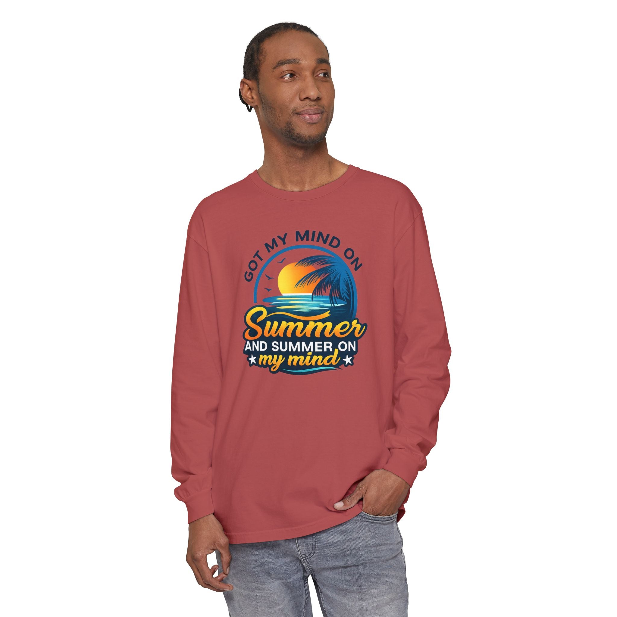 Summer On My Mind Long Sleeve Tee