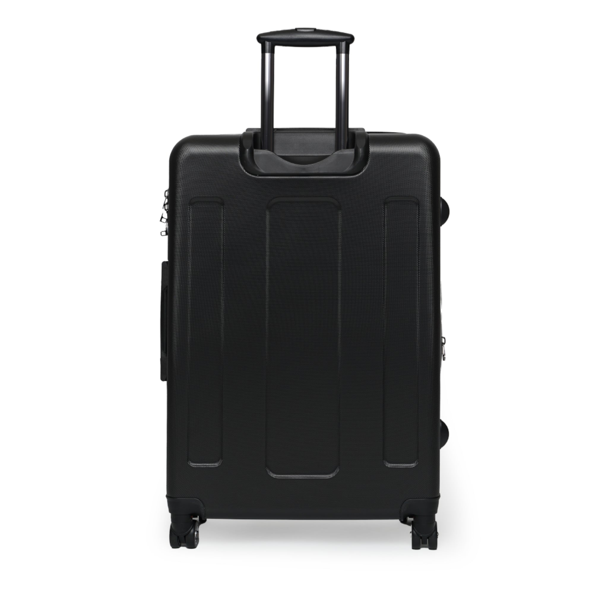 Tropical Abstract Carry-On Suitcase – Colorful Leaf Print Travel Luggage