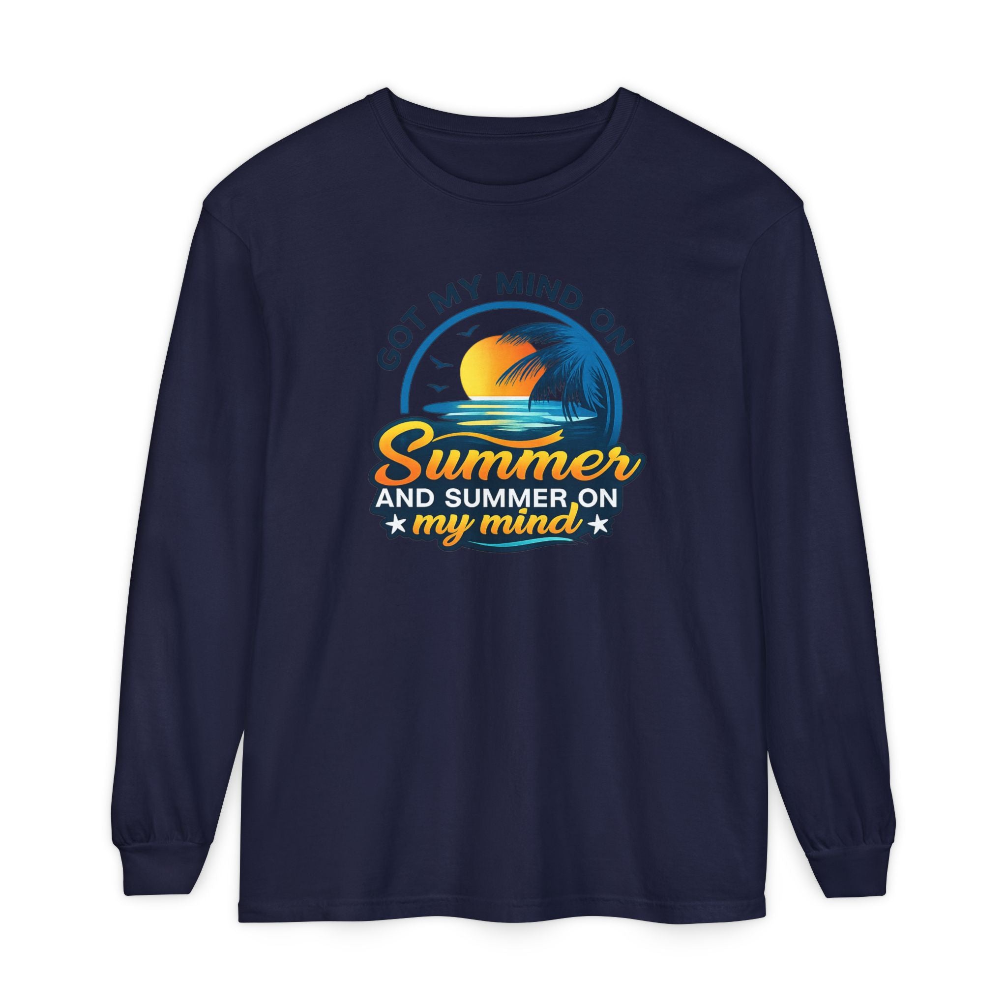 Summer On My Mind Long Sleeve Tee