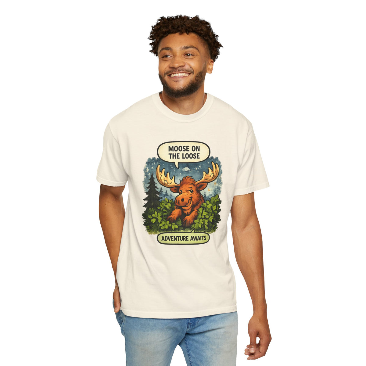 Moose On The Loose Adventure T-Shirt