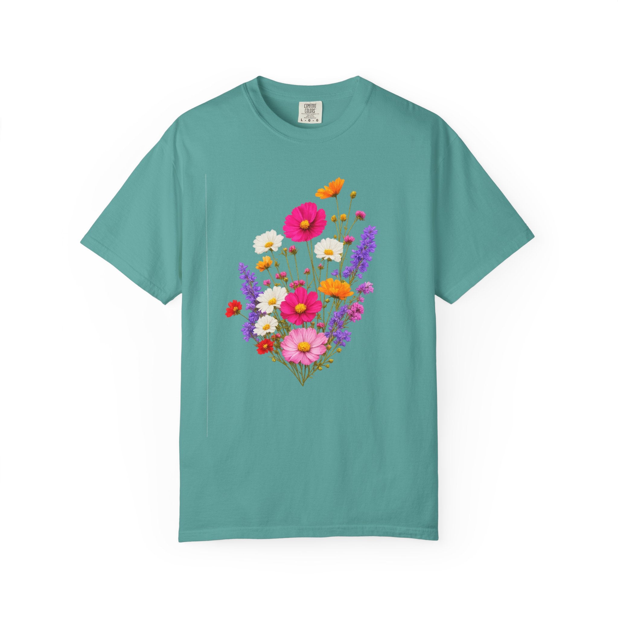 Floral Bouquet T-Shirt — Vintage Wildflower Garden Tee