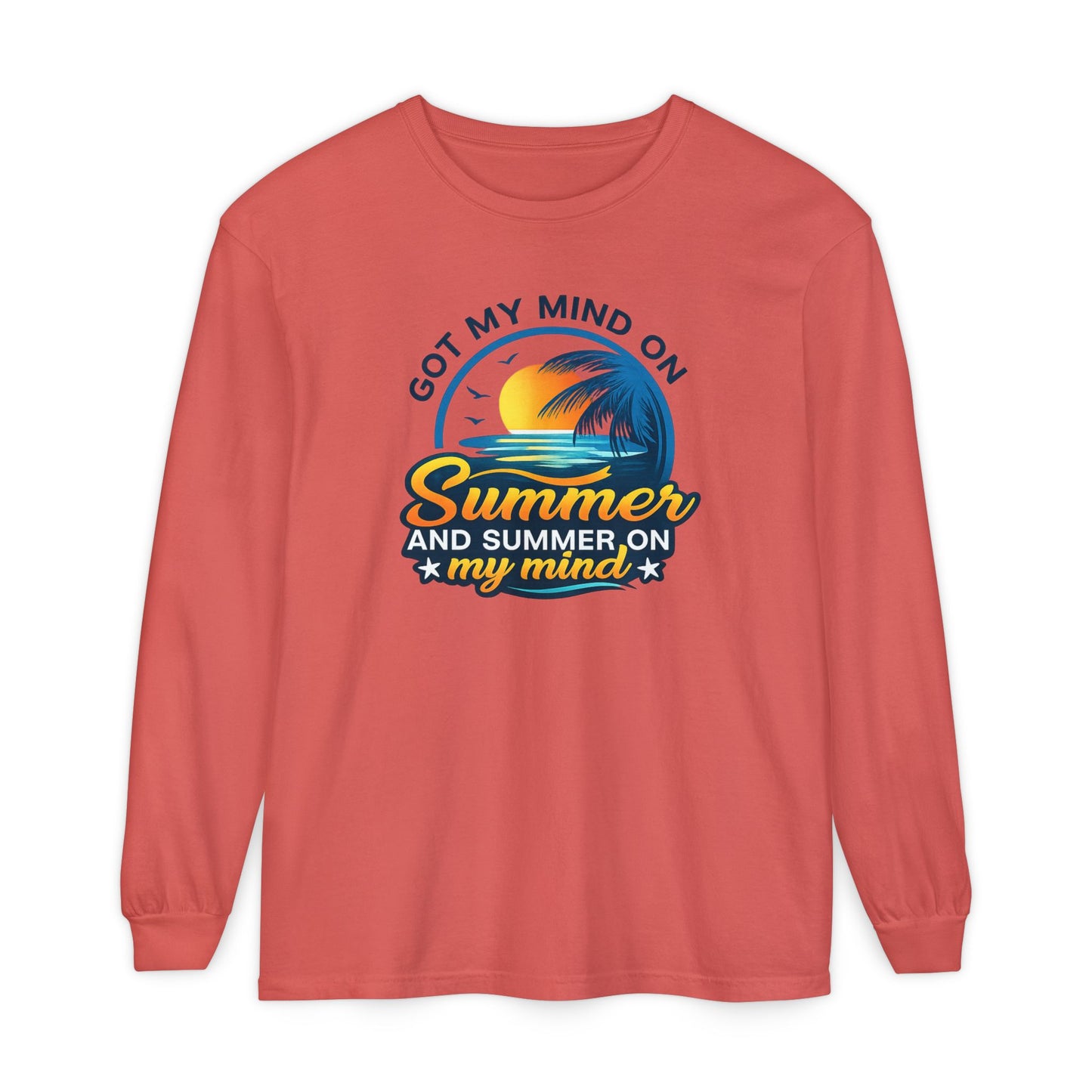 Summer On My Mind Long Sleeve Tee