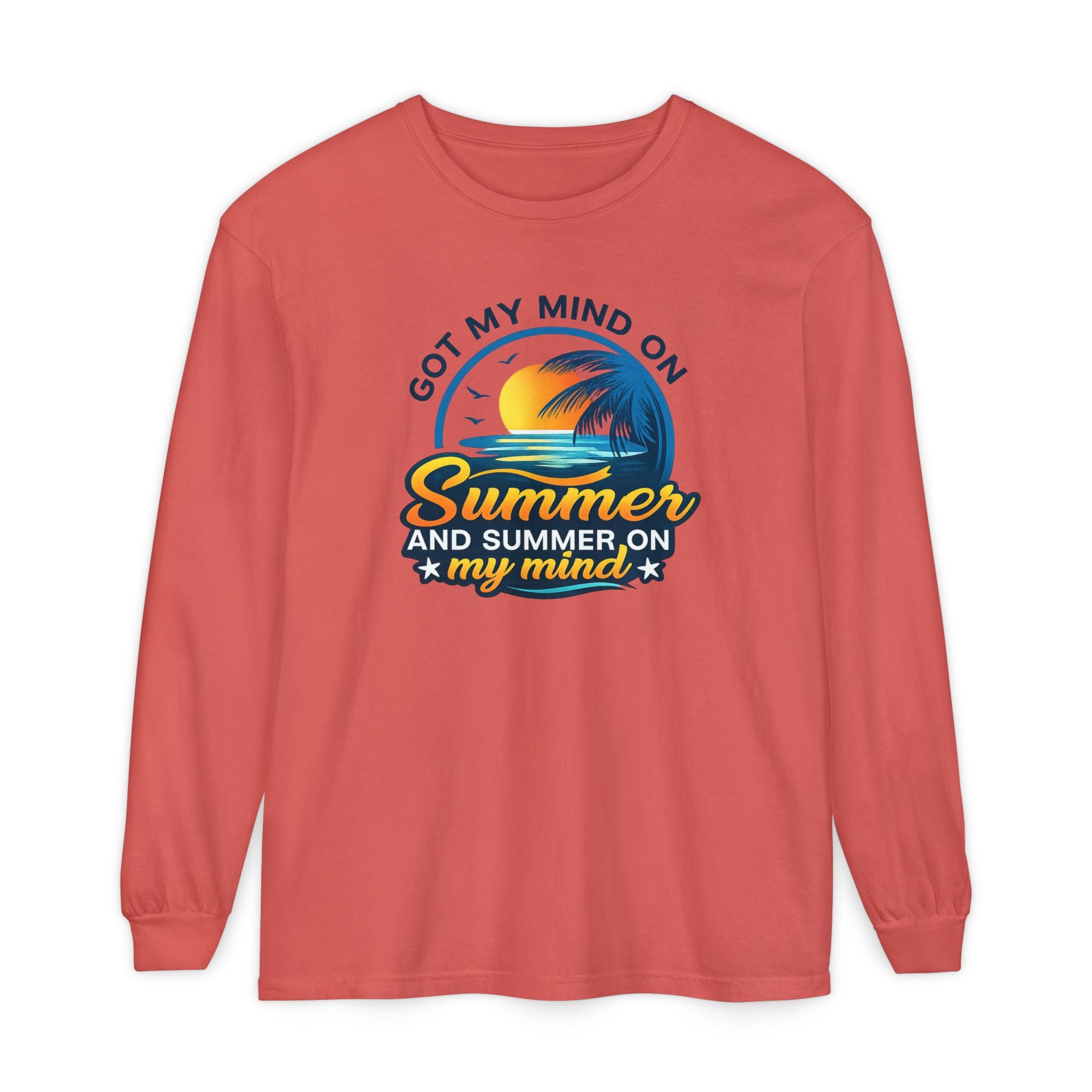 Summer On My Mind Long Sleeve Tee