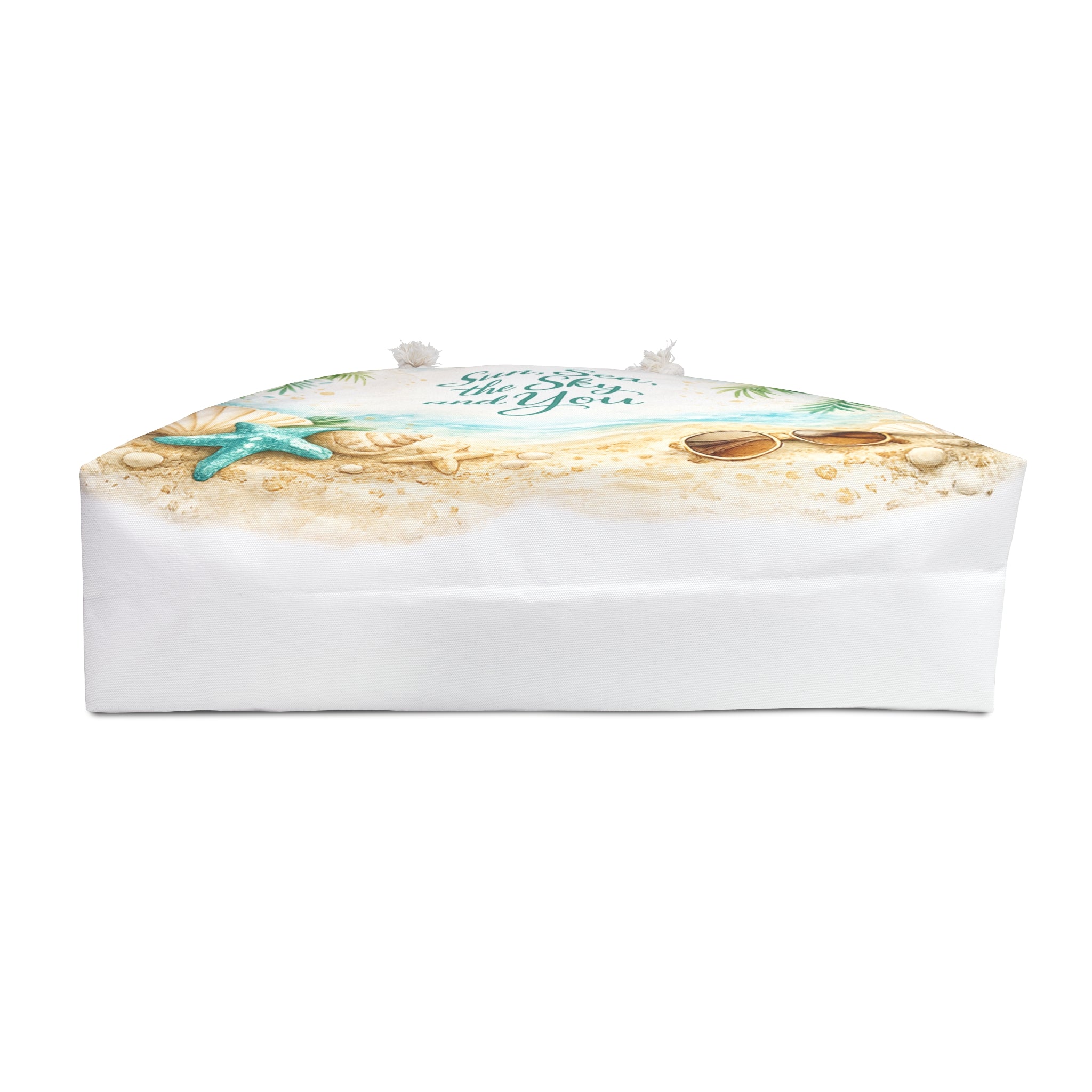 Beach Weekender Bag — "Sun, Sea, the Sky, and You" Travel Tote