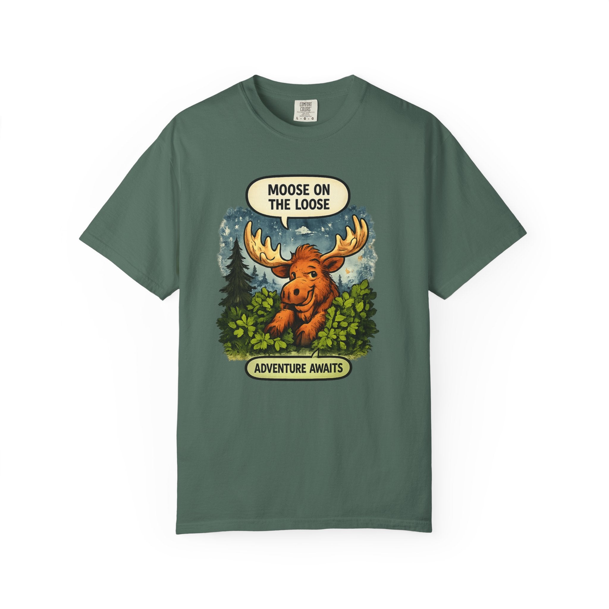 Moose On The Loose Adventure T-Shirt