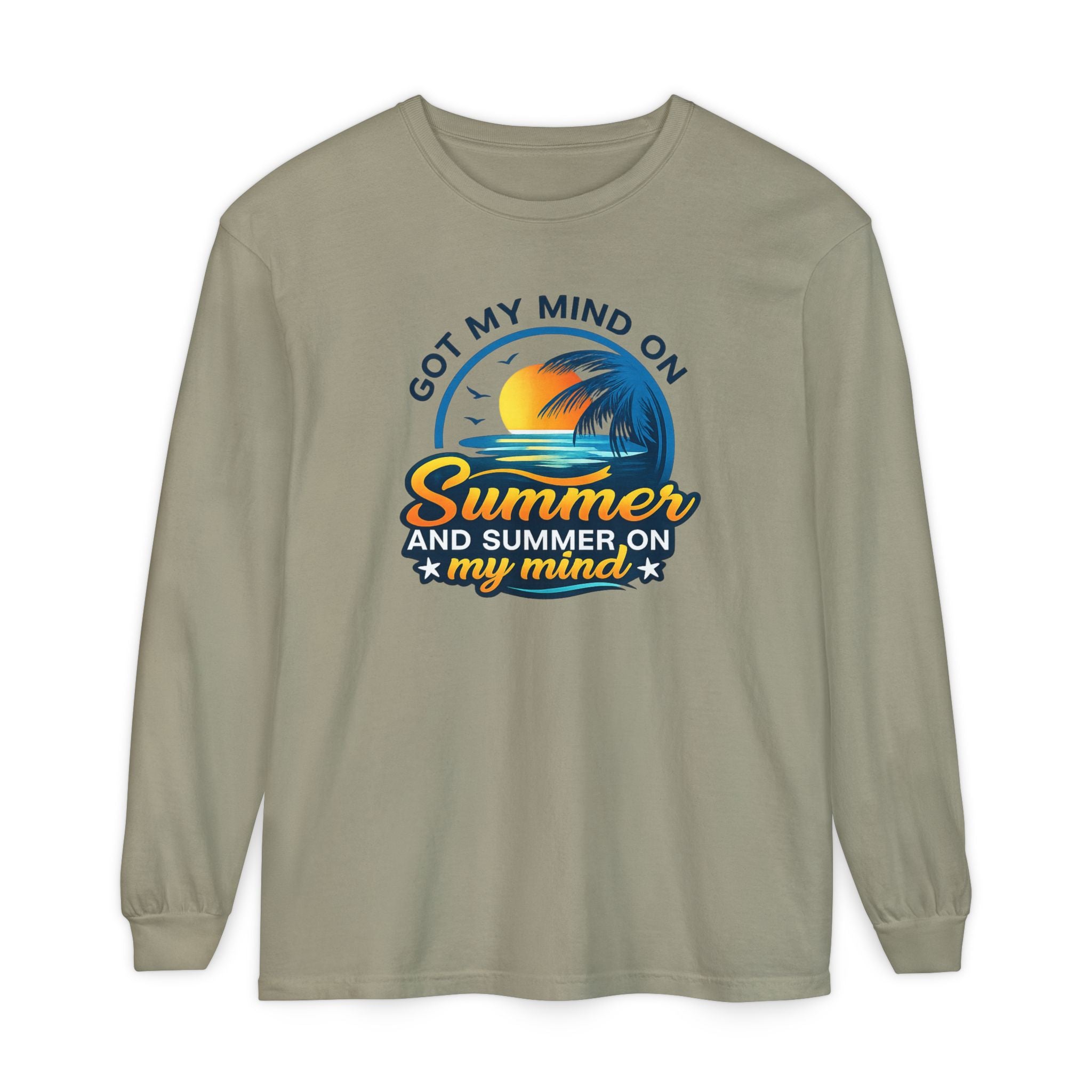 Summer On My Mind Long Sleeve Tee