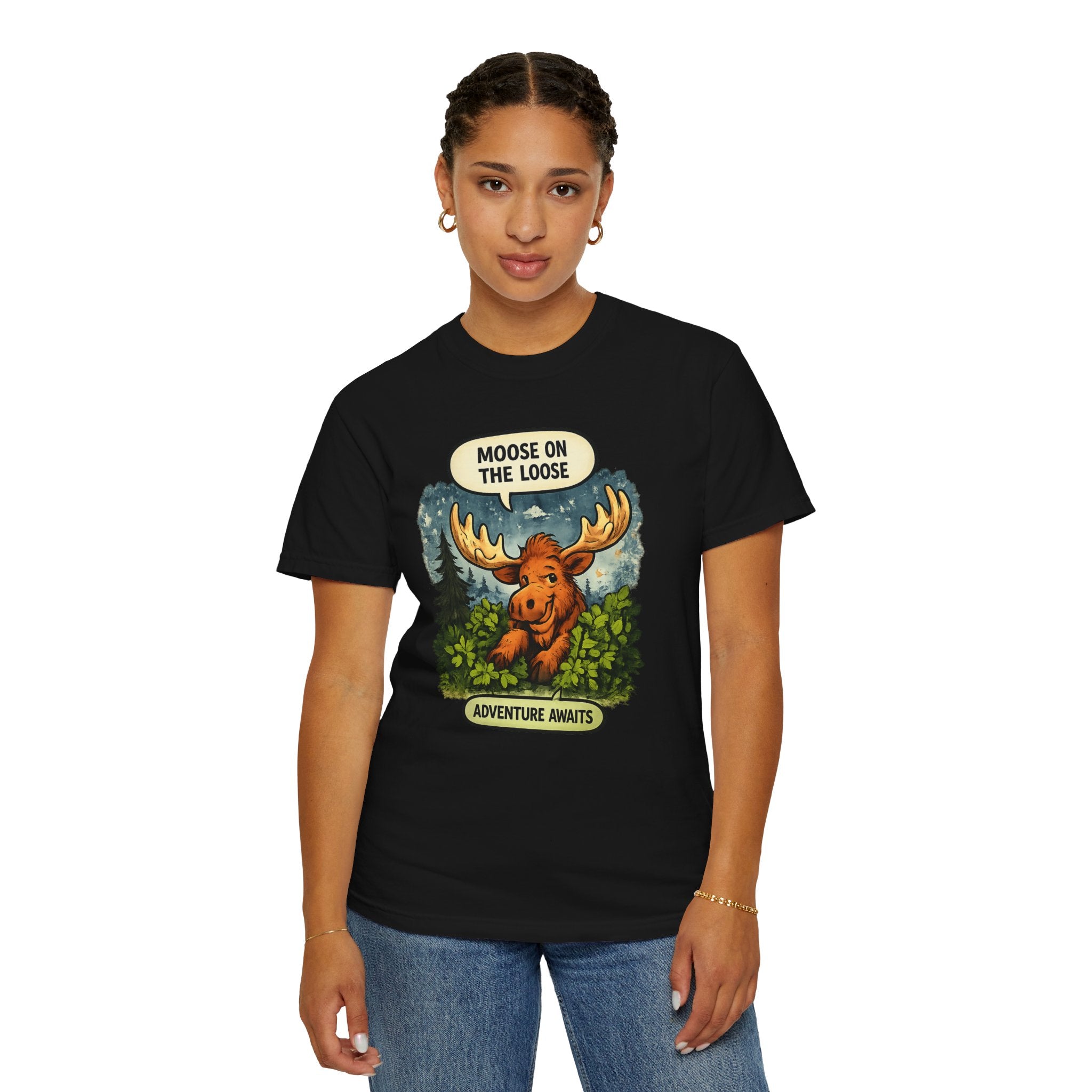 Moose On The Loose Adventure T-Shirt
