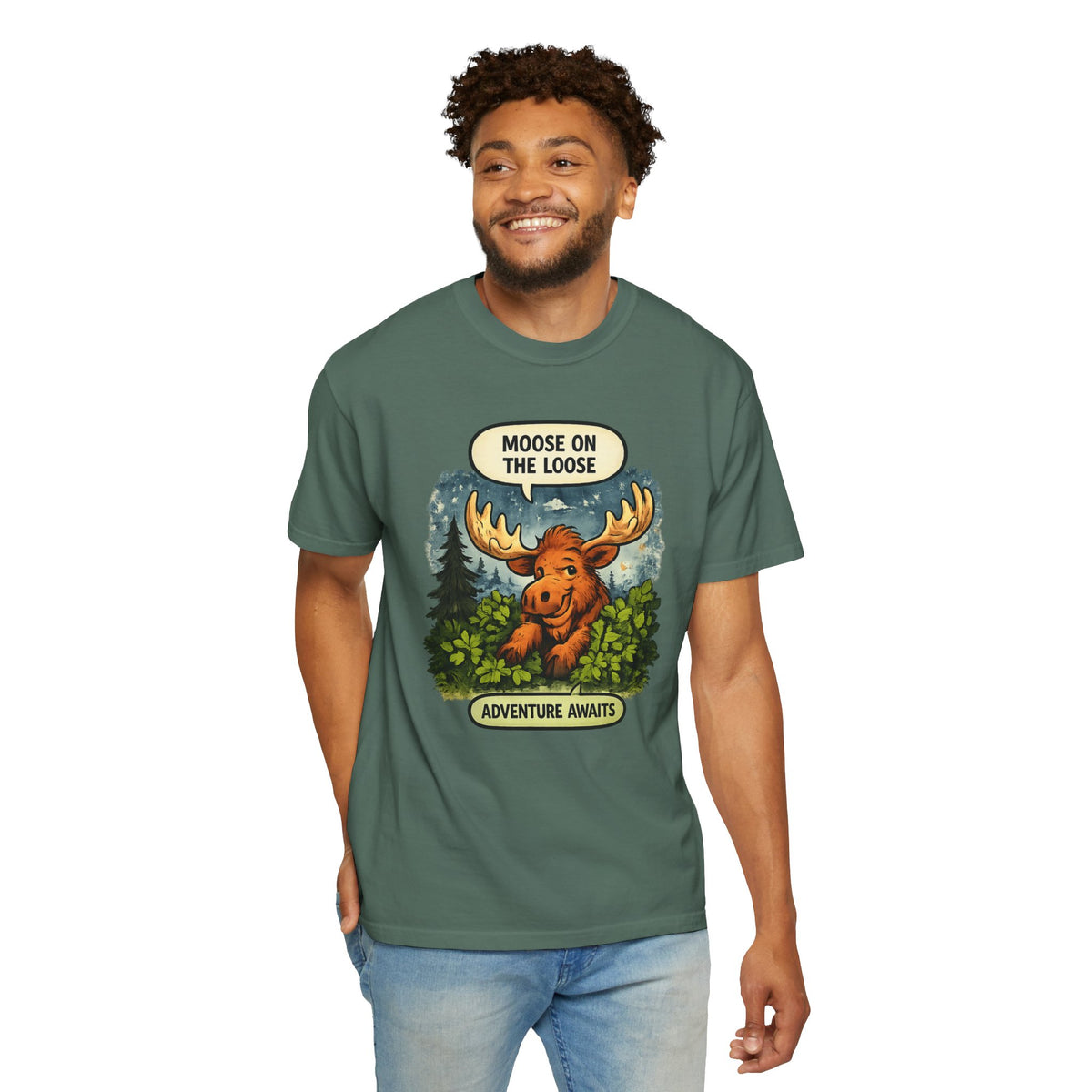 Moose On The Loose Adventure T-Shirt