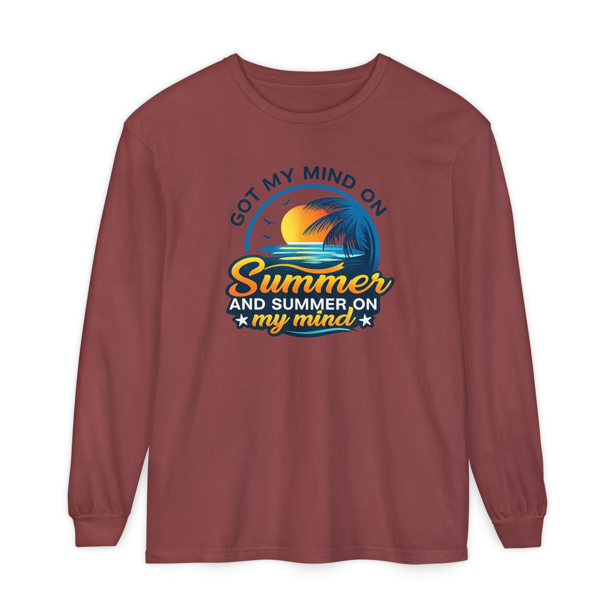 Summer On My Mind Long Sleeve Tee