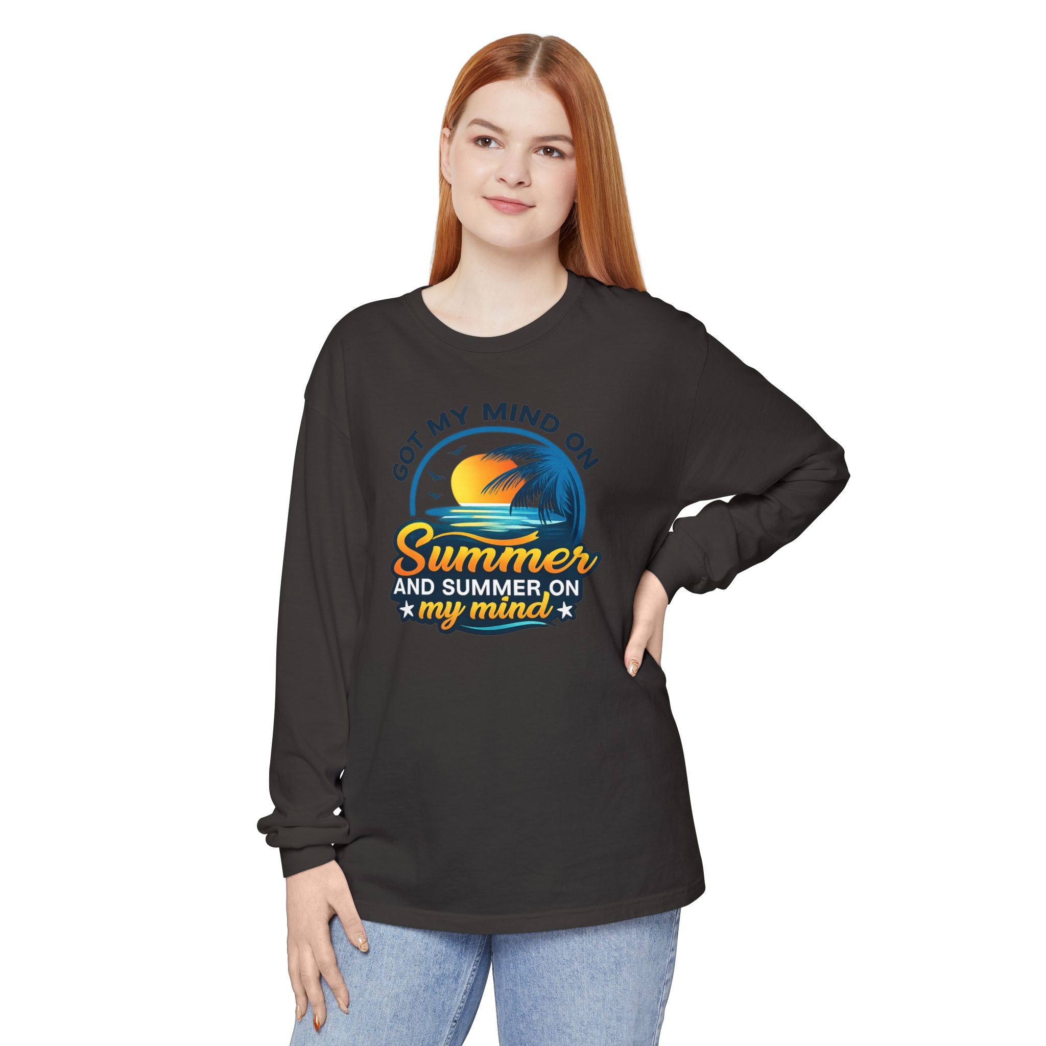 Summer On My Mind Long Sleeve Tee