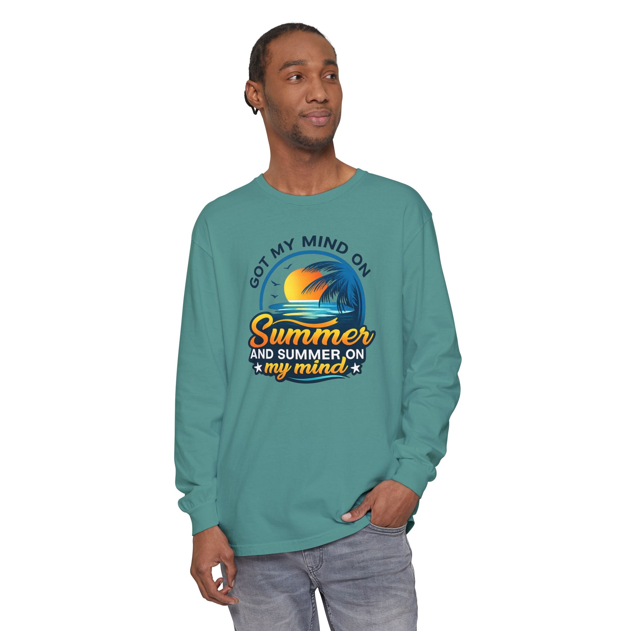 Summer On My Mind Long Sleeve Tee