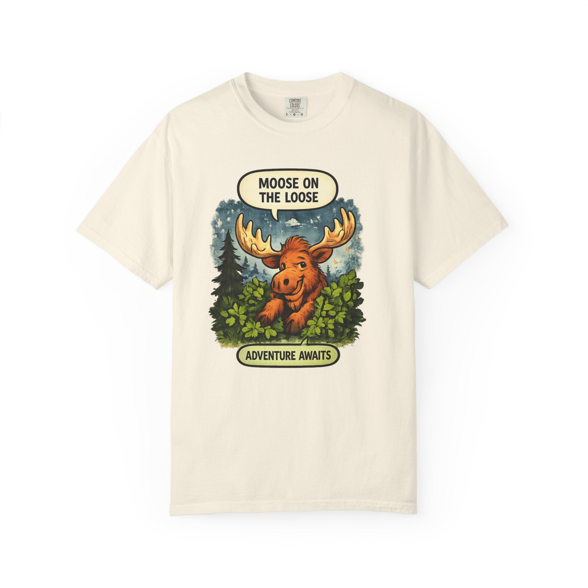 Moose On The Loose Adventure T-Shirt
