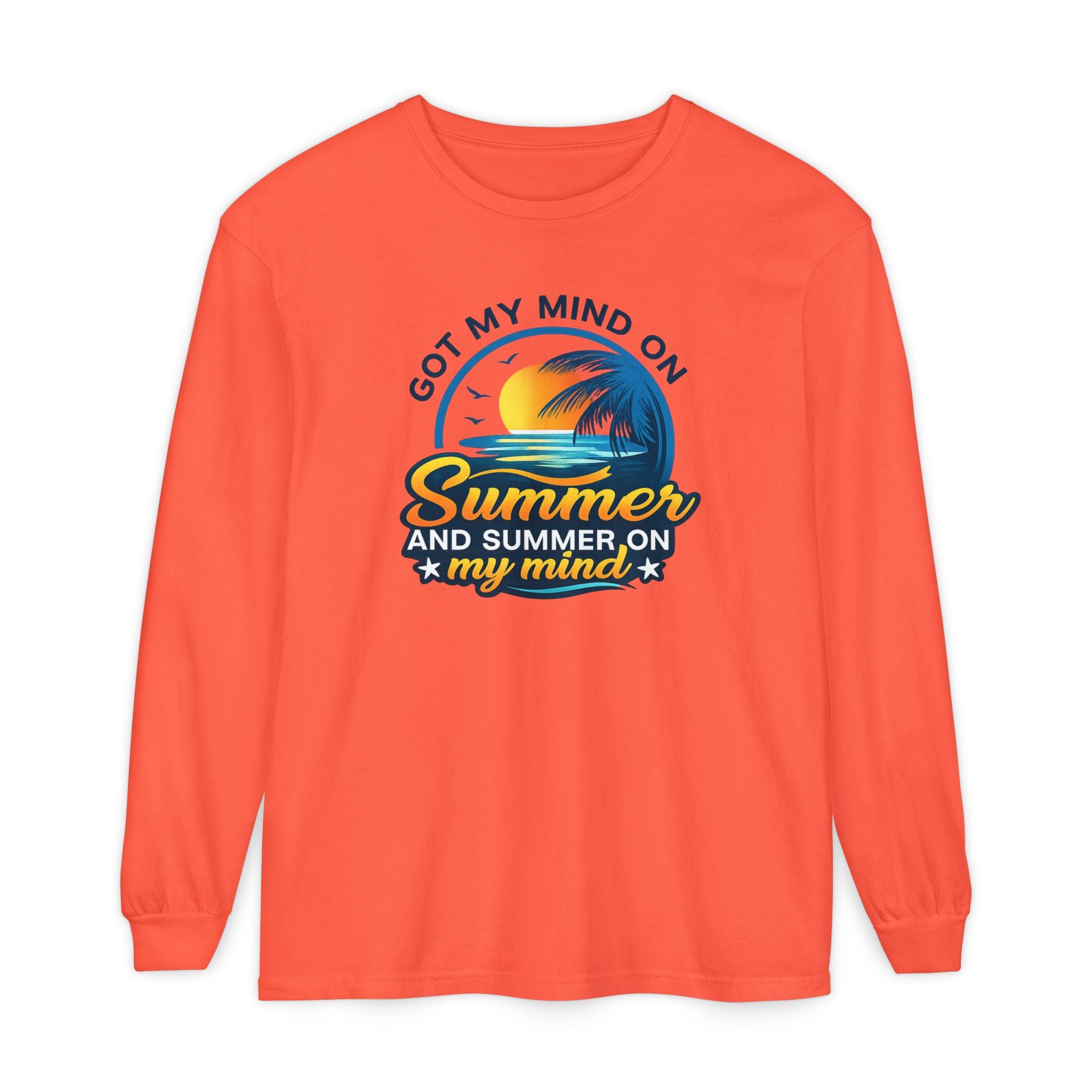Summer On My Mind Long Sleeve Tee
