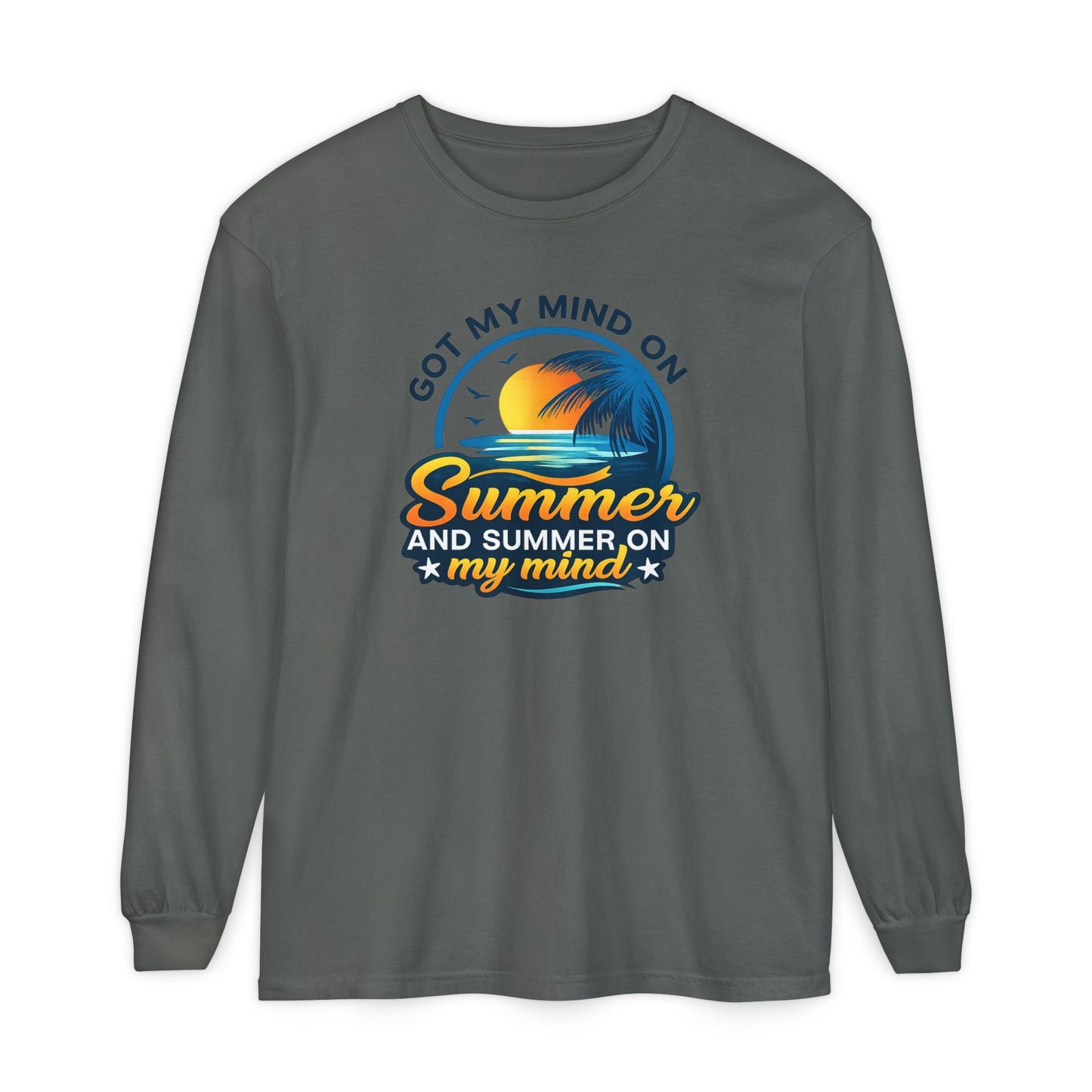 Summer On My Mind Long Sleeve Tee