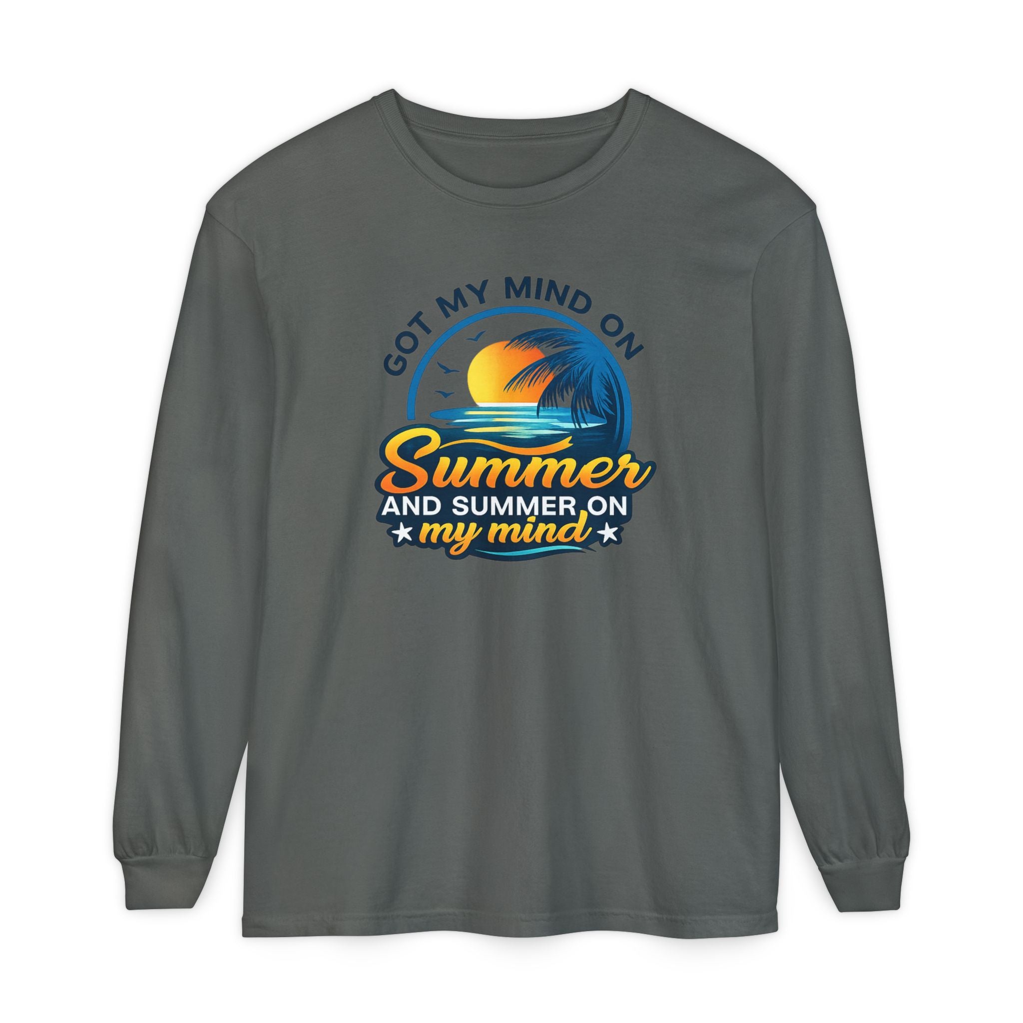 Summer On My Mind Long Sleeve Tee