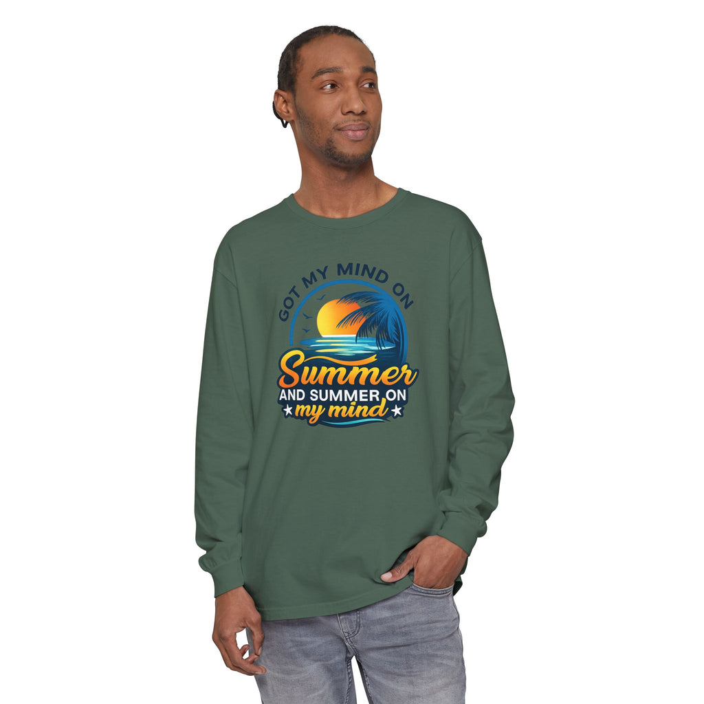 Summer On My Mind Long Sleeve Tee