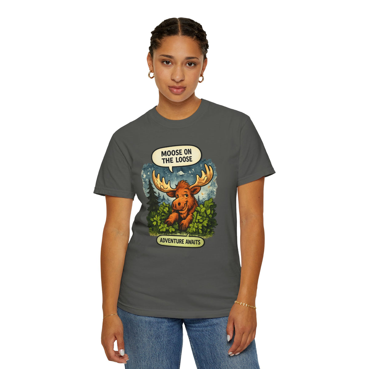 Moose On The Loose Adventure T-Shirt