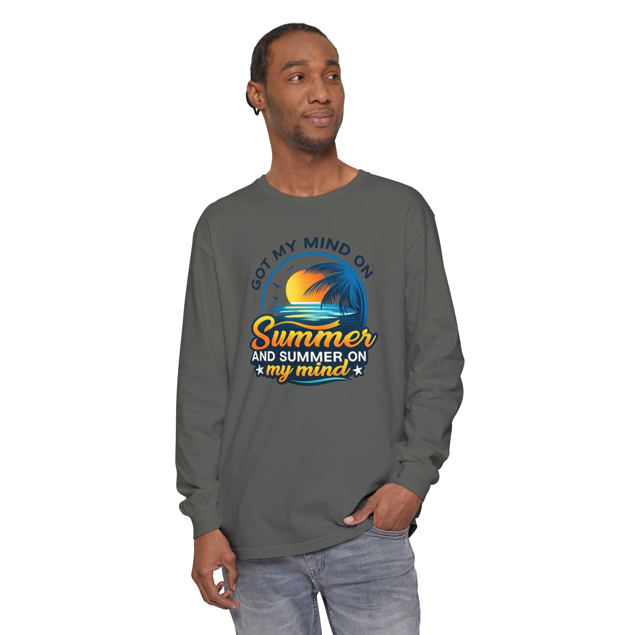 Summer On My Mind Long Sleeve Tee