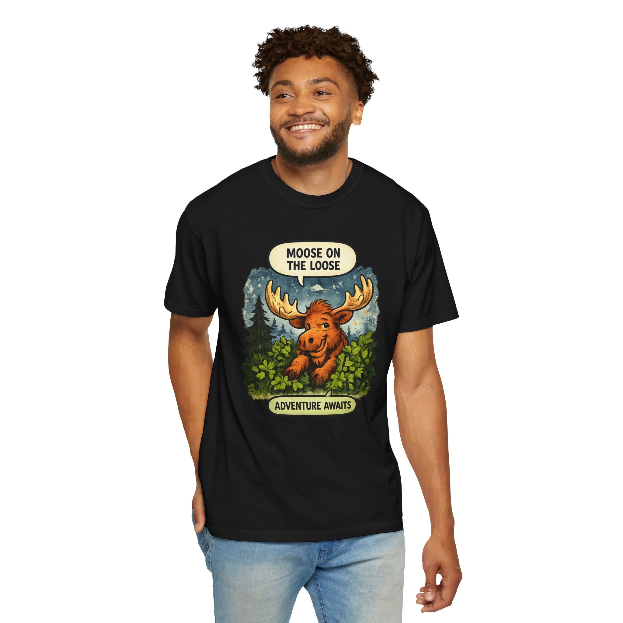 Moose On The Loose Adventure T-Shirt