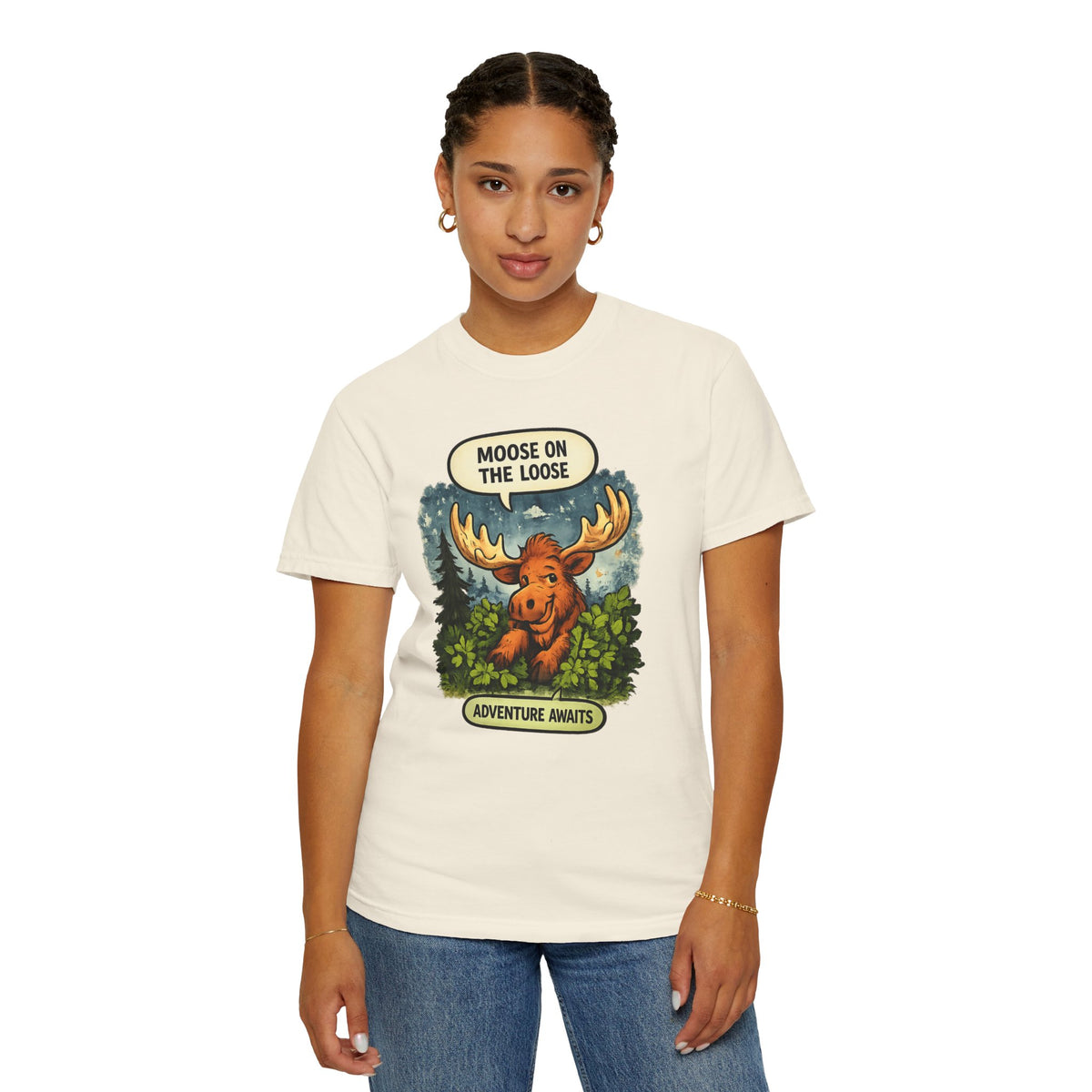Moose On The Loose Adventure T-Shirt