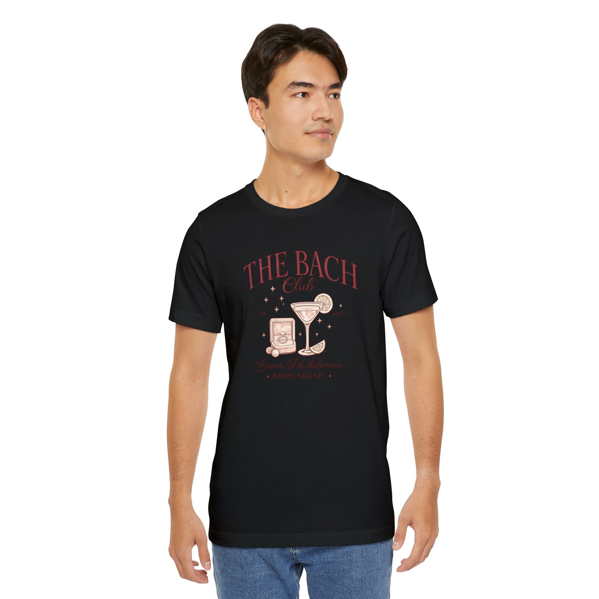 Bach Club Bride Squad T-Shirt — Bachelorette Party Cocktail Tee