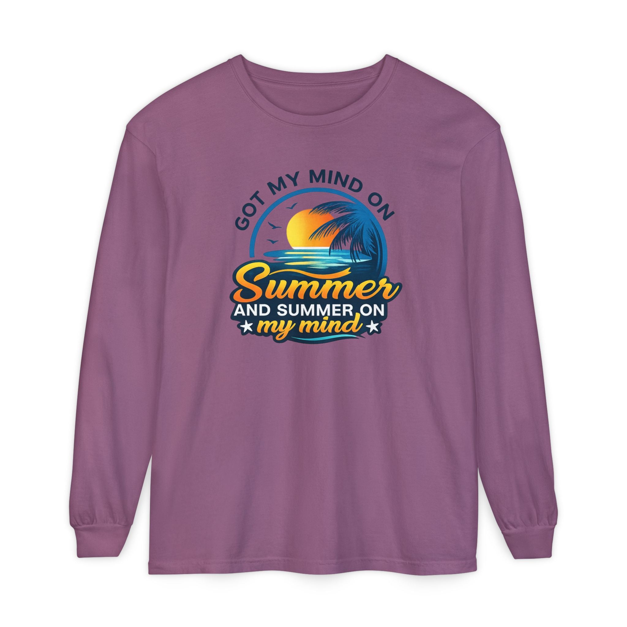 Summer On My Mind Long Sleeve Tee