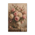 Vintage Rose Bouquet Canvas Print