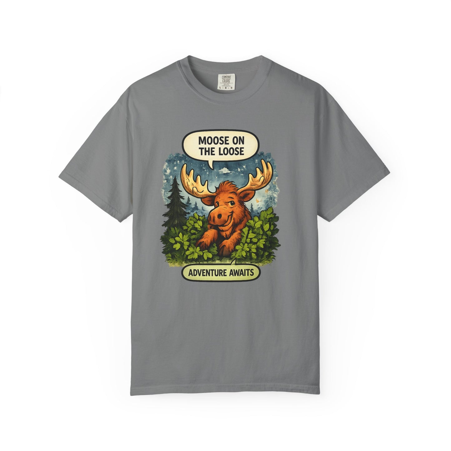 Moose On The Loose Adventure T-Shirt