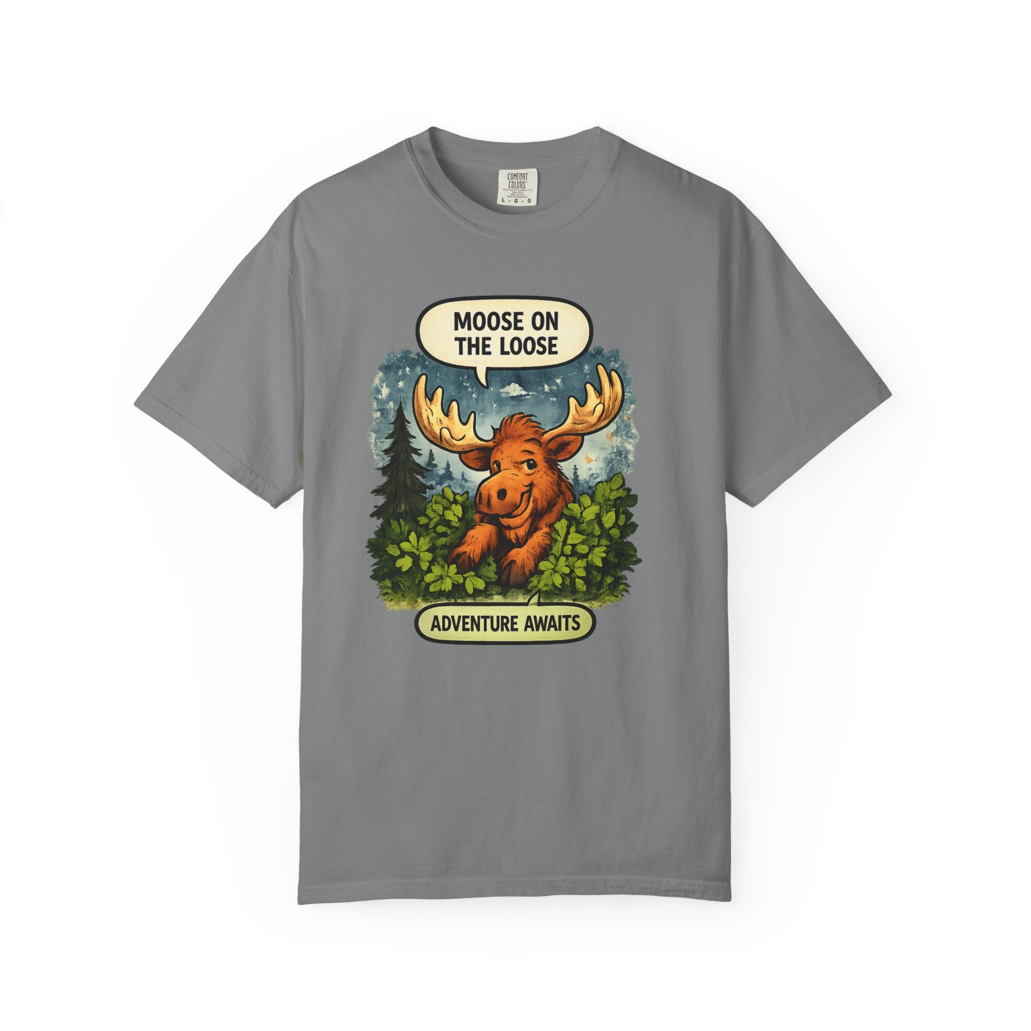 Moose On The Loose Adventure T-Shirt