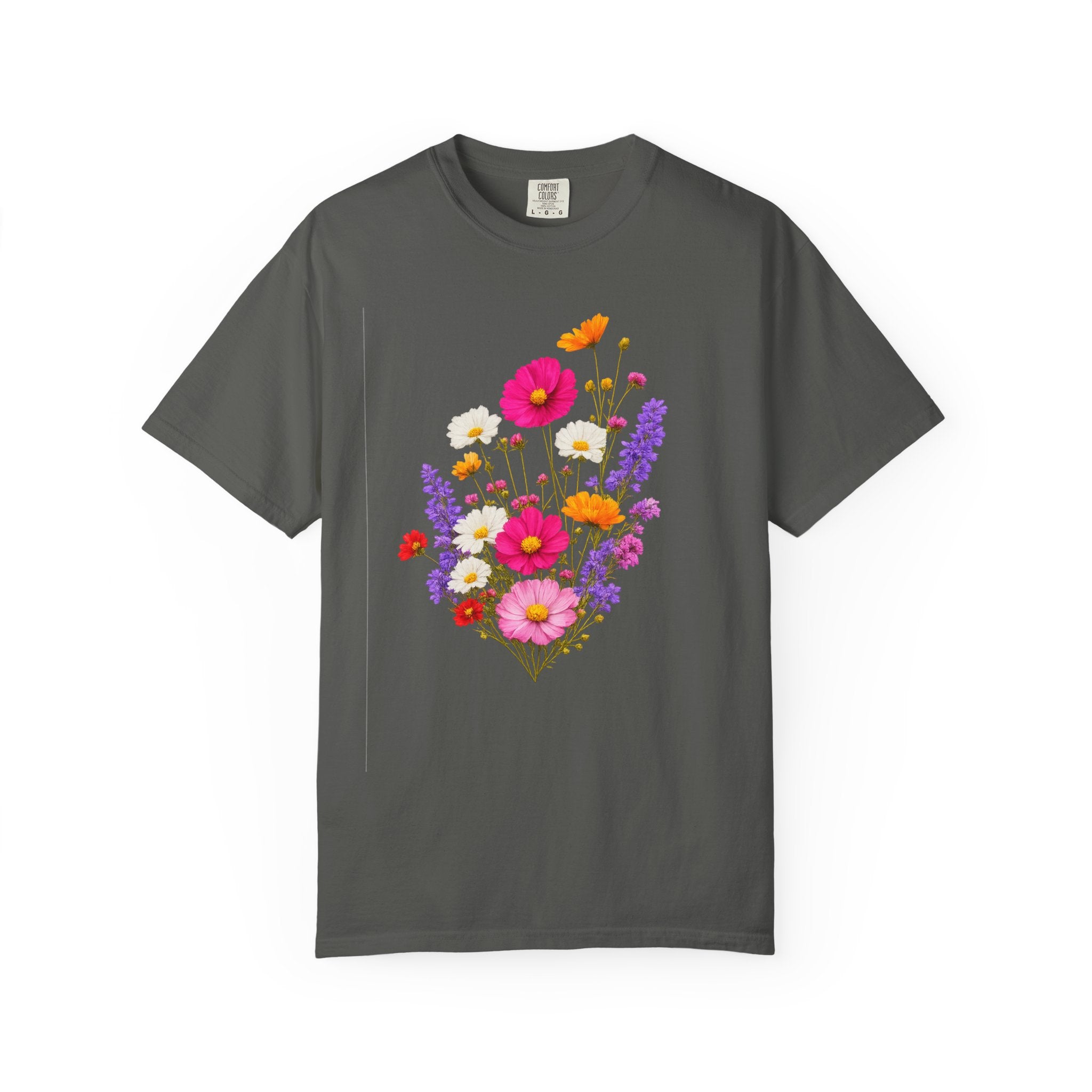 Floral Bouquet T-Shirt — Vintage Wildflower Garden Tee