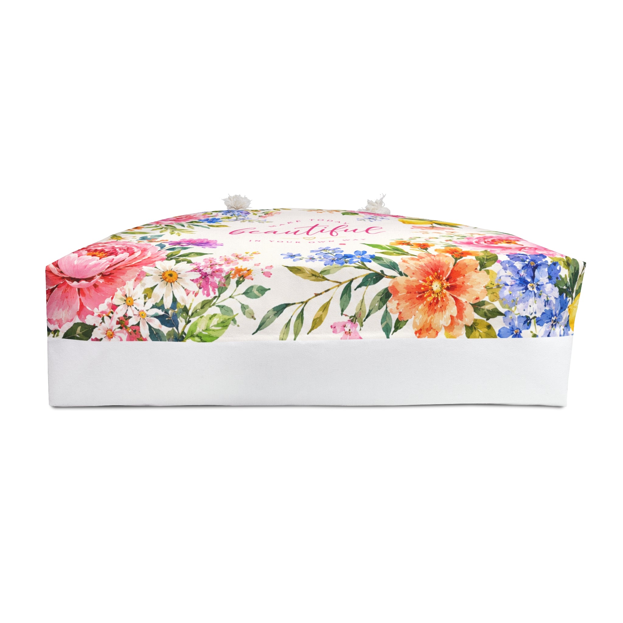 Floral 'Make Today Beautiful' Weekender Bag