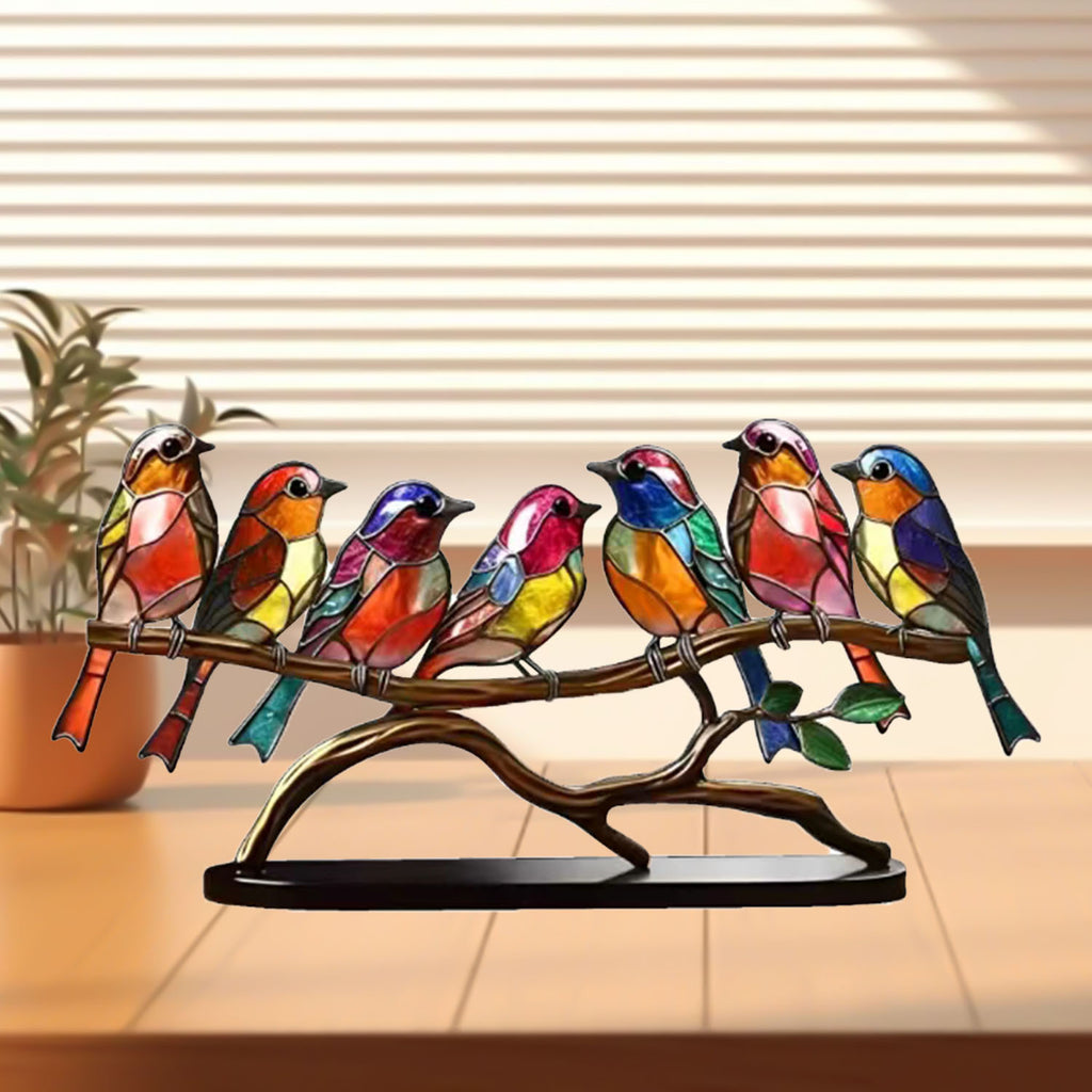 Zibi animal bird ornaments home decoration ornaments flowers bird pendants acrylic home