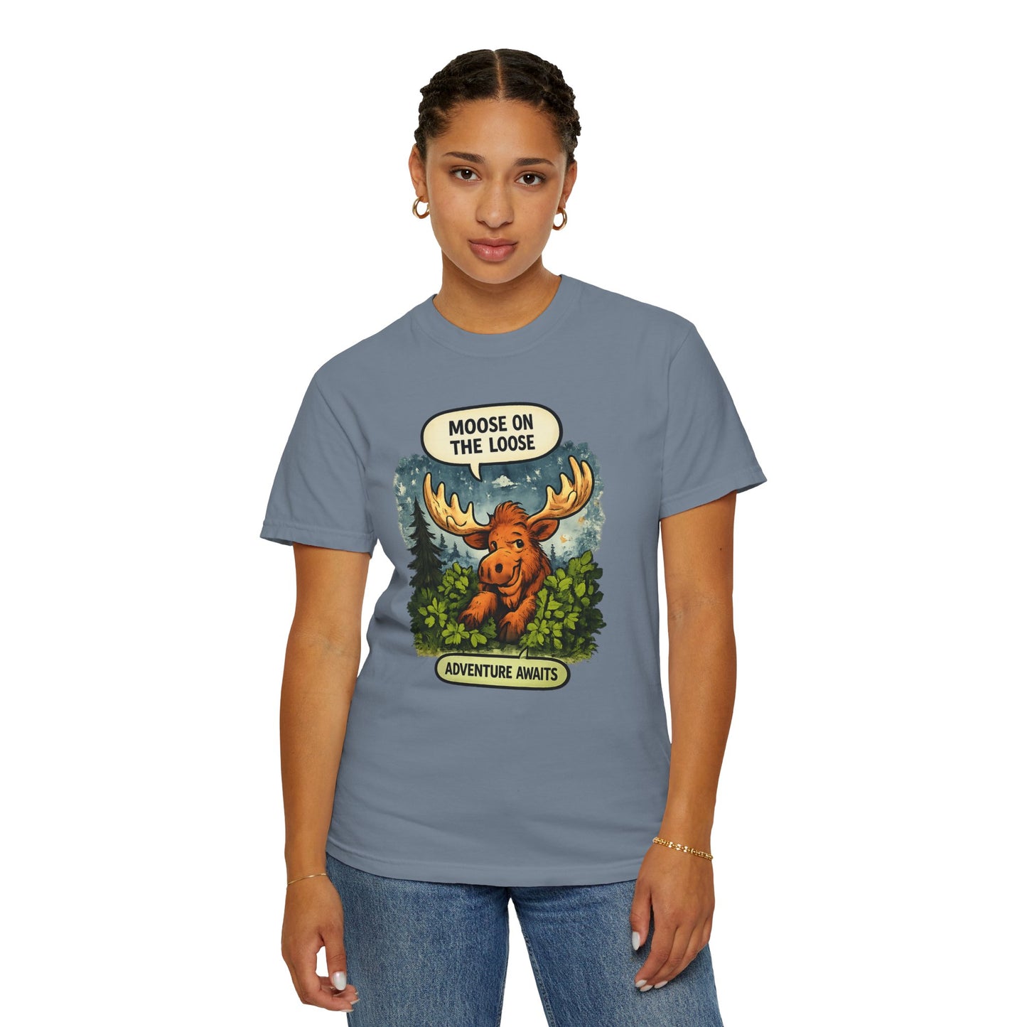 Moose On The Loose Adventure T-Shirt