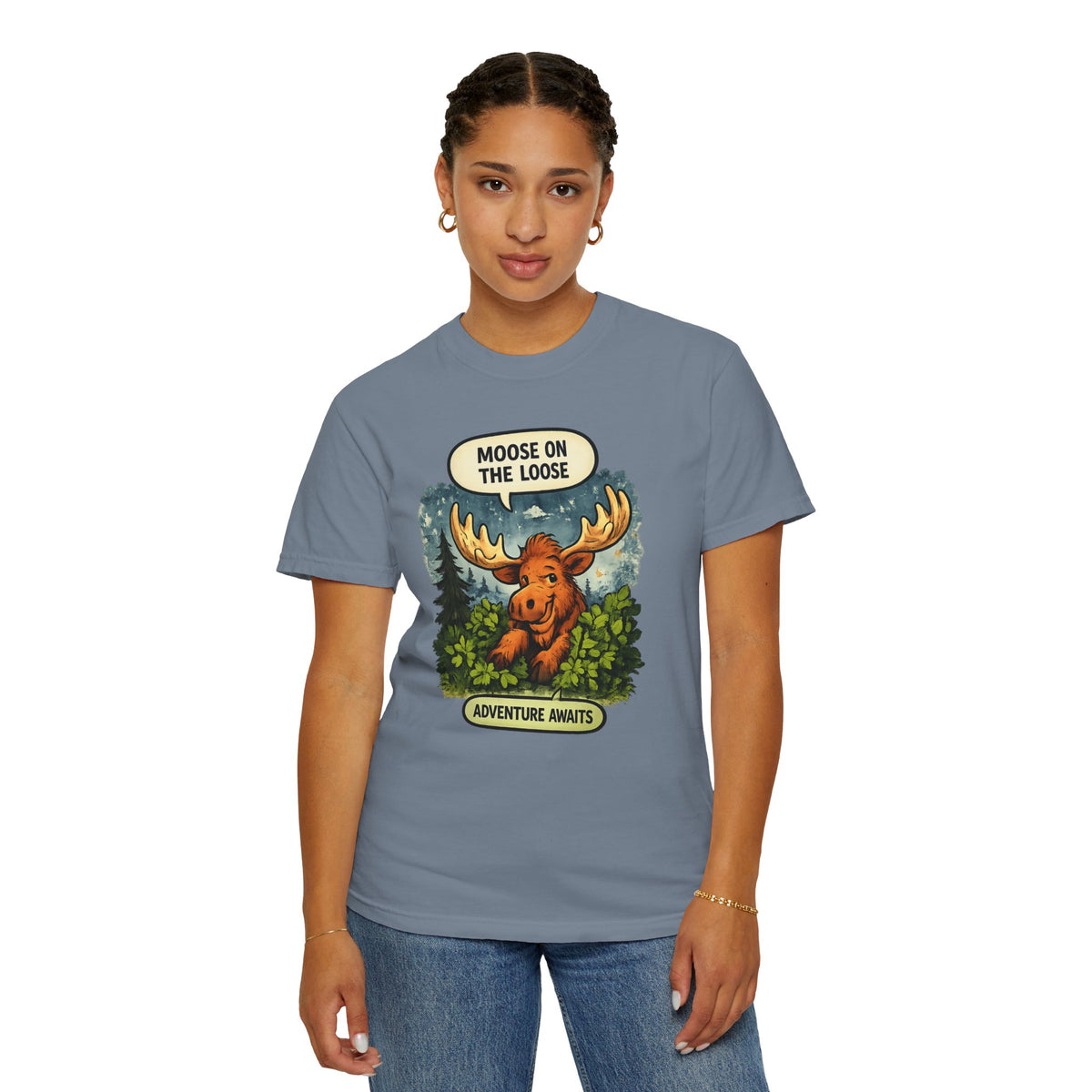 Moose On The Loose Adventure T-Shirt