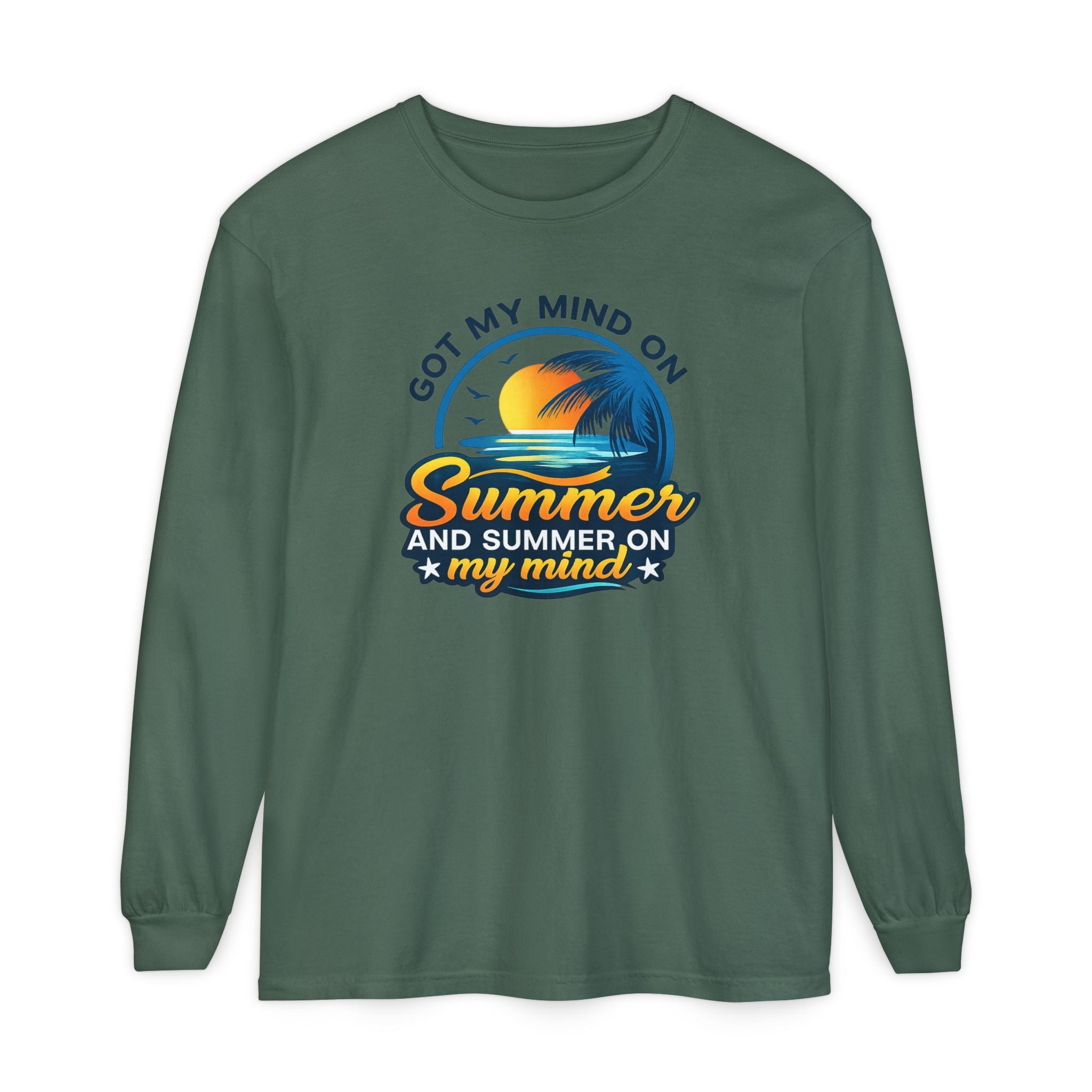 Summer On My Mind Long Sleeve Tee