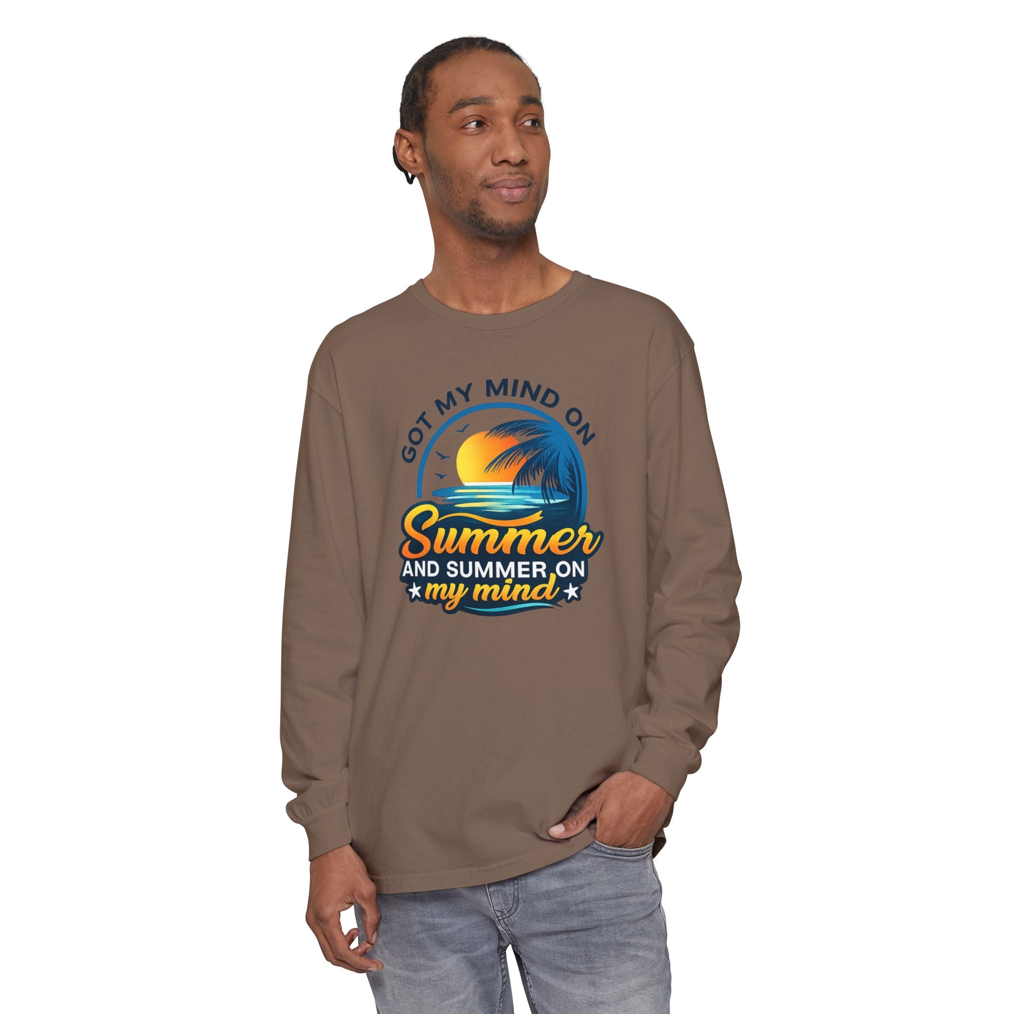Summer On My Mind Long Sleeve Tee