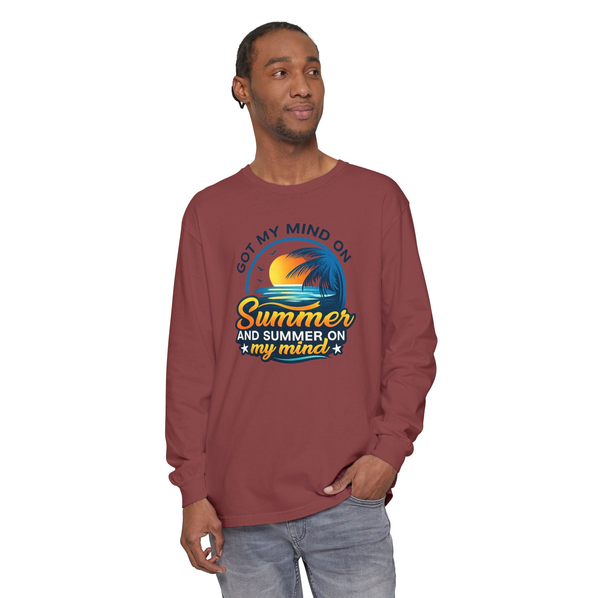 Summer On My Mind Long Sleeve Tee