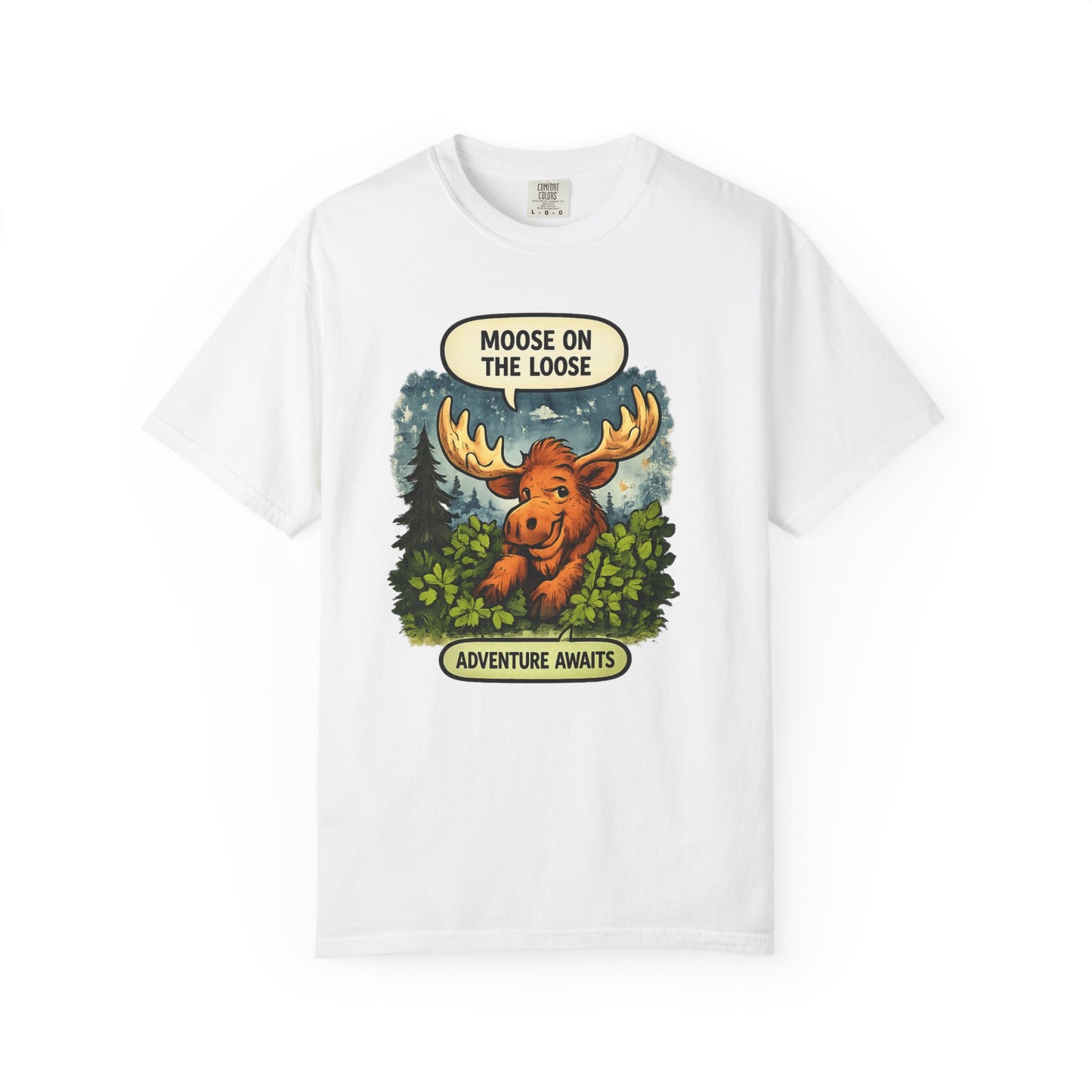 Moose On The Loose Adventure T-Shirt