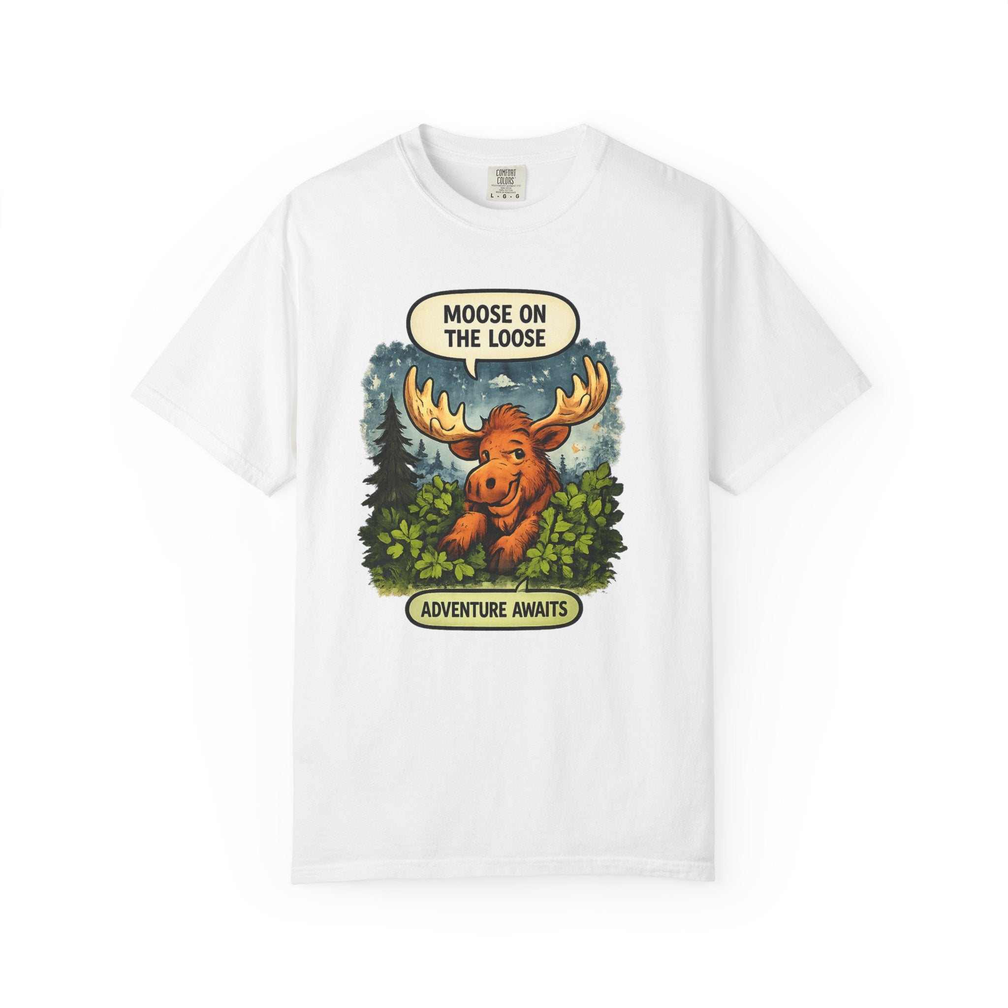 Moose On The Loose Adventure T-Shirt