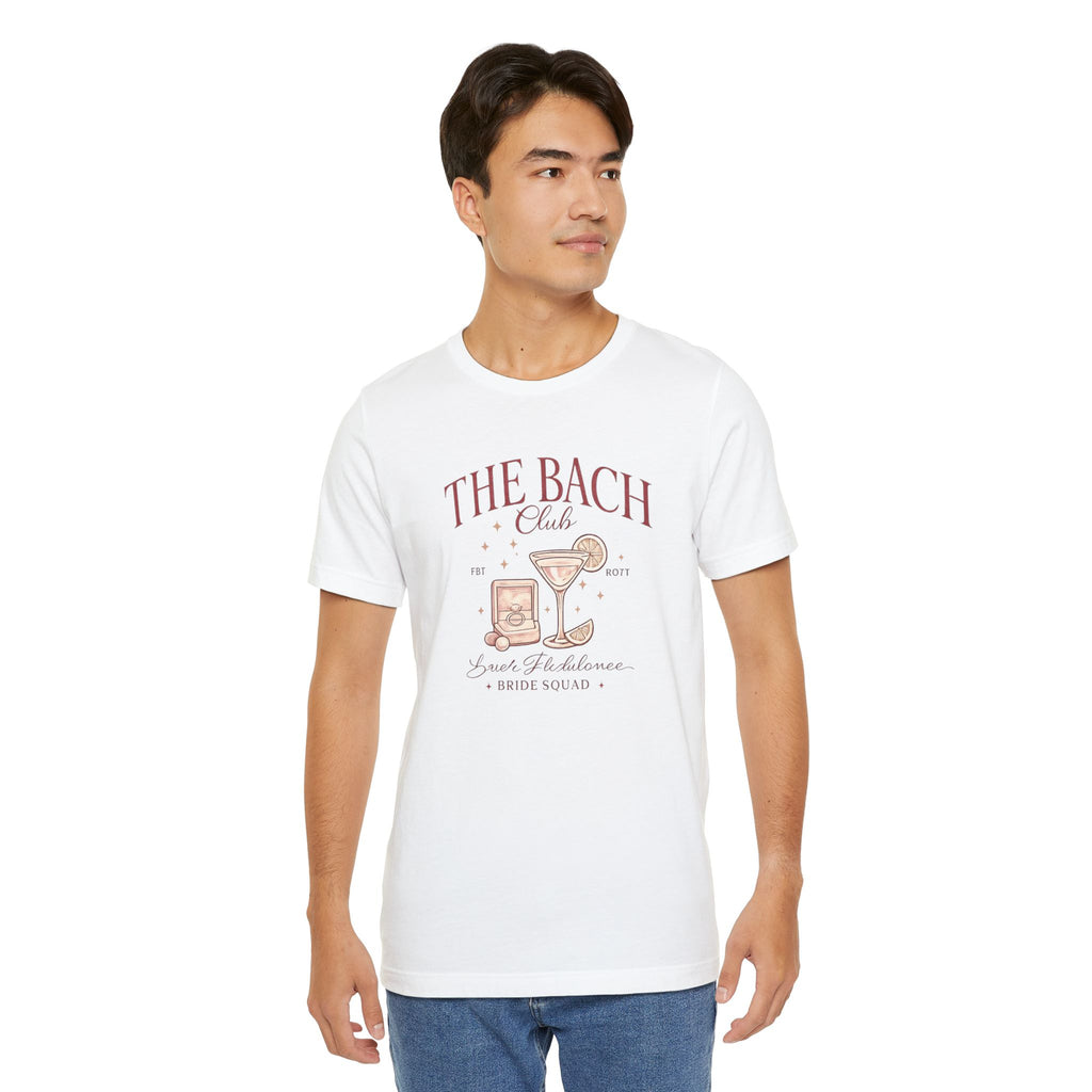 Bach Club Bride Squad T-Shirt — Bachelorette Party Cocktail Tee