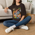 Safari Jungle Animals T-Shirt — Cute Giraffe, Zebra & Elephant Graphic Tee