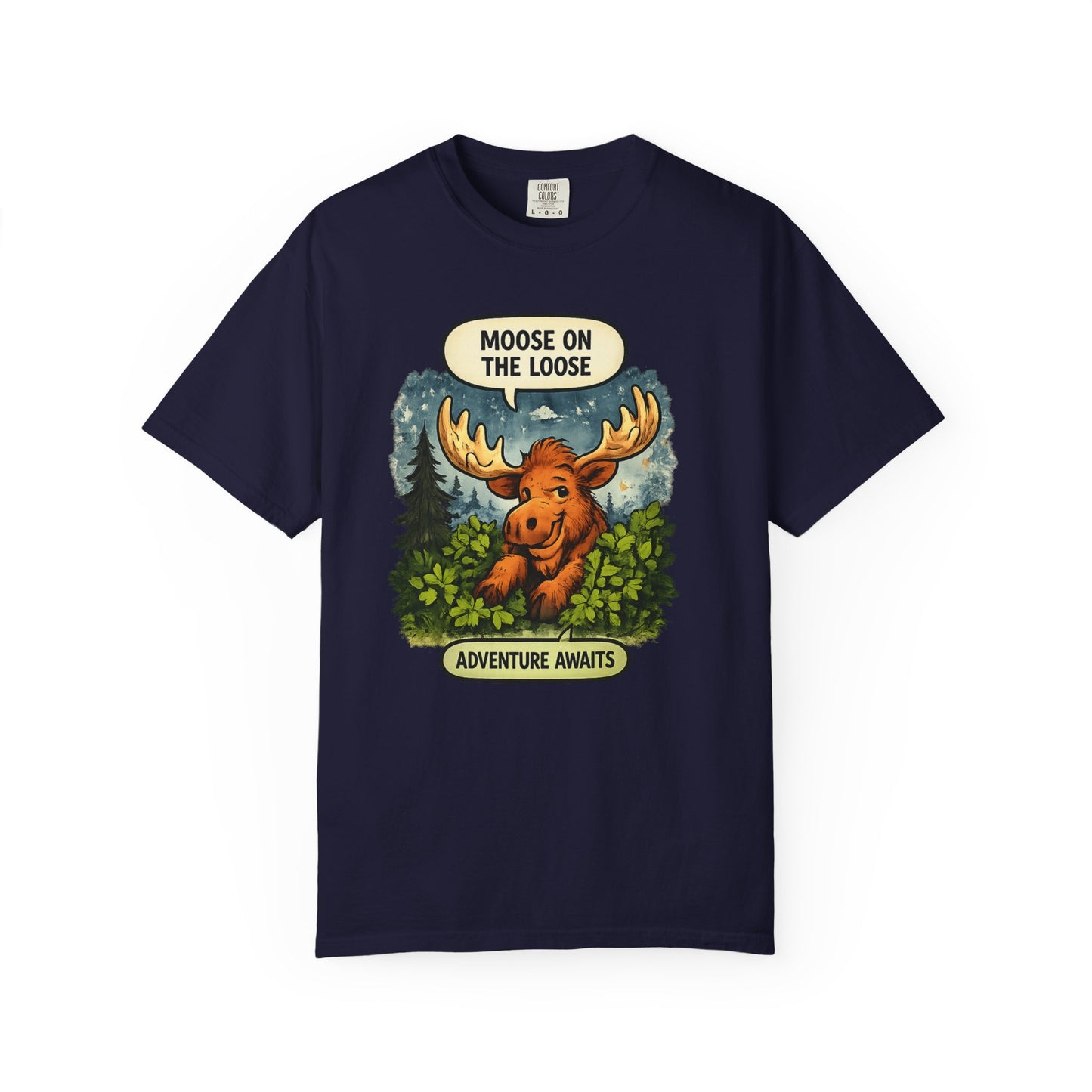 Moose On The Loose Adventure T-Shirt
