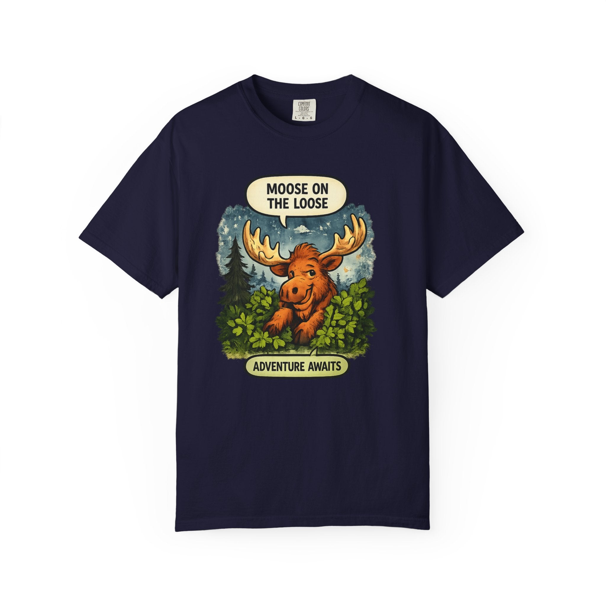 Moose On The Loose Adventure T-Shirt