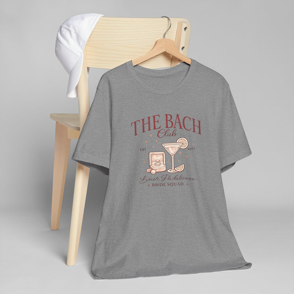 Bach Club Bride Squad T-Shirt — Bachelorette Party Cocktail Tee