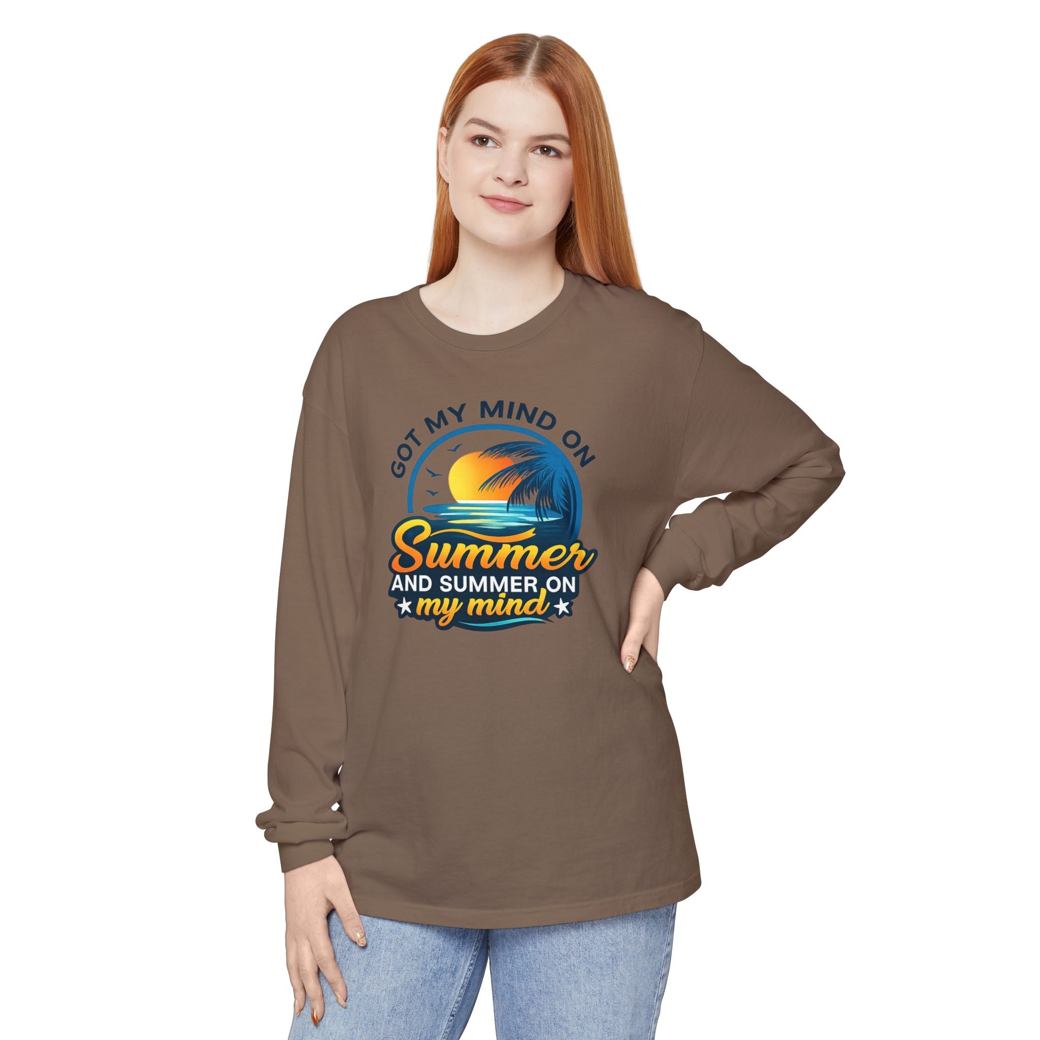 Summer On My Mind Long Sleeve Tee