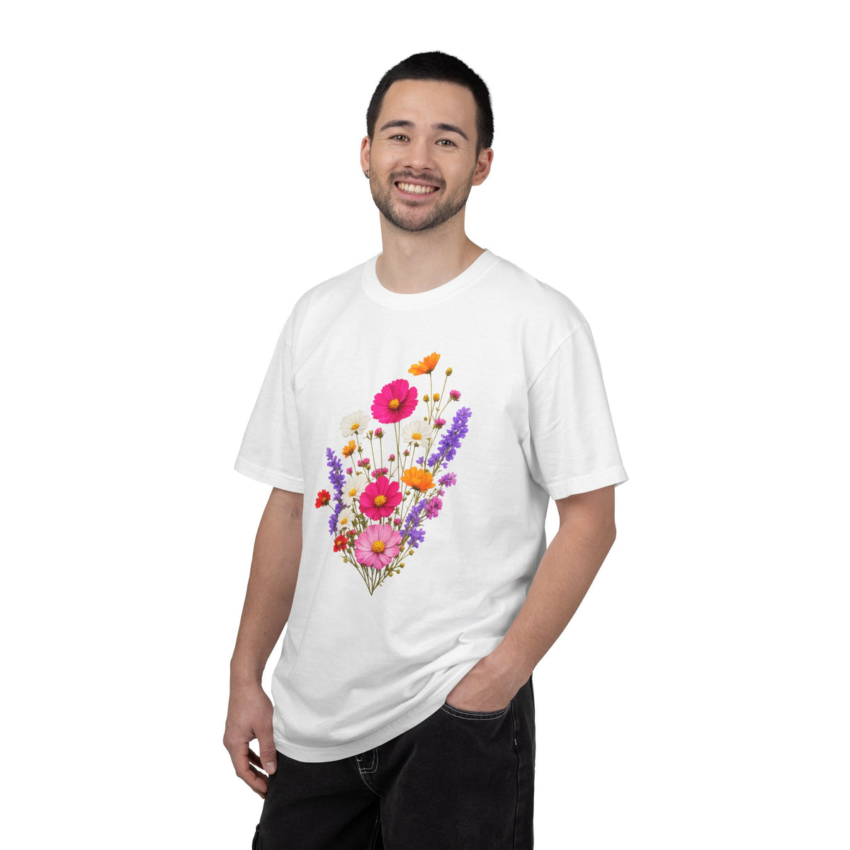 Floral Bouquet T-Shirt — Vintage Wildflower Garden Tee