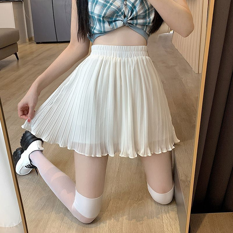 White Fresh Skirt for Women,, Petite Friendly