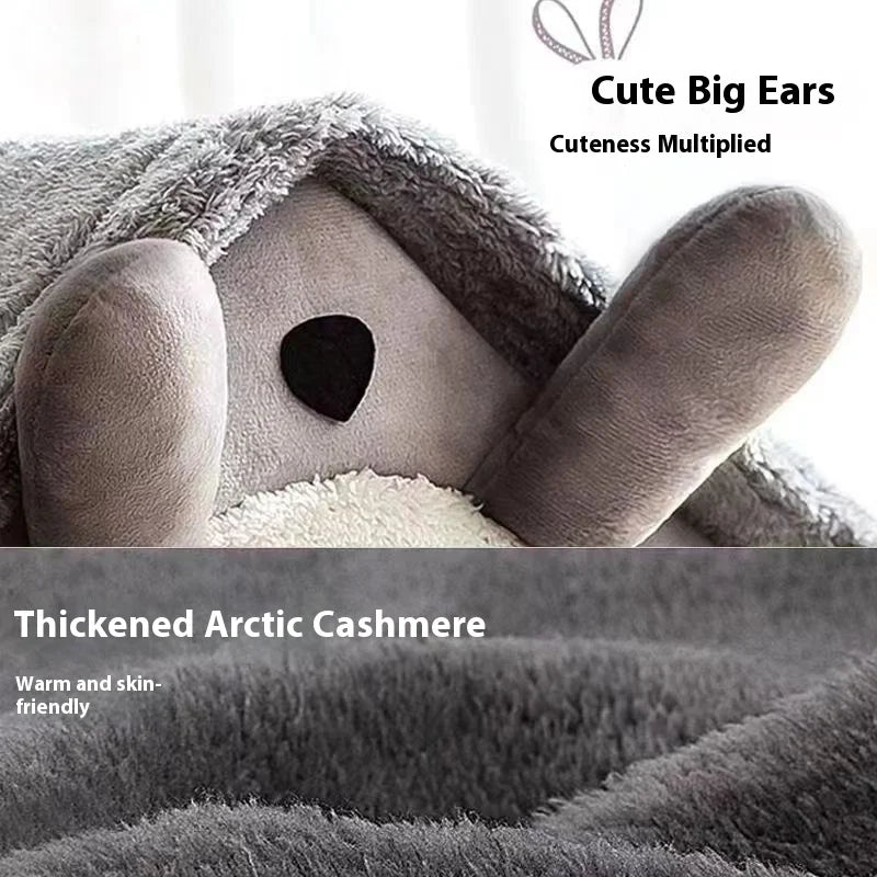 House Style Pet Bed for Cats & small Dogs- All Season Removable Washable  Winter Warm Pet Bed