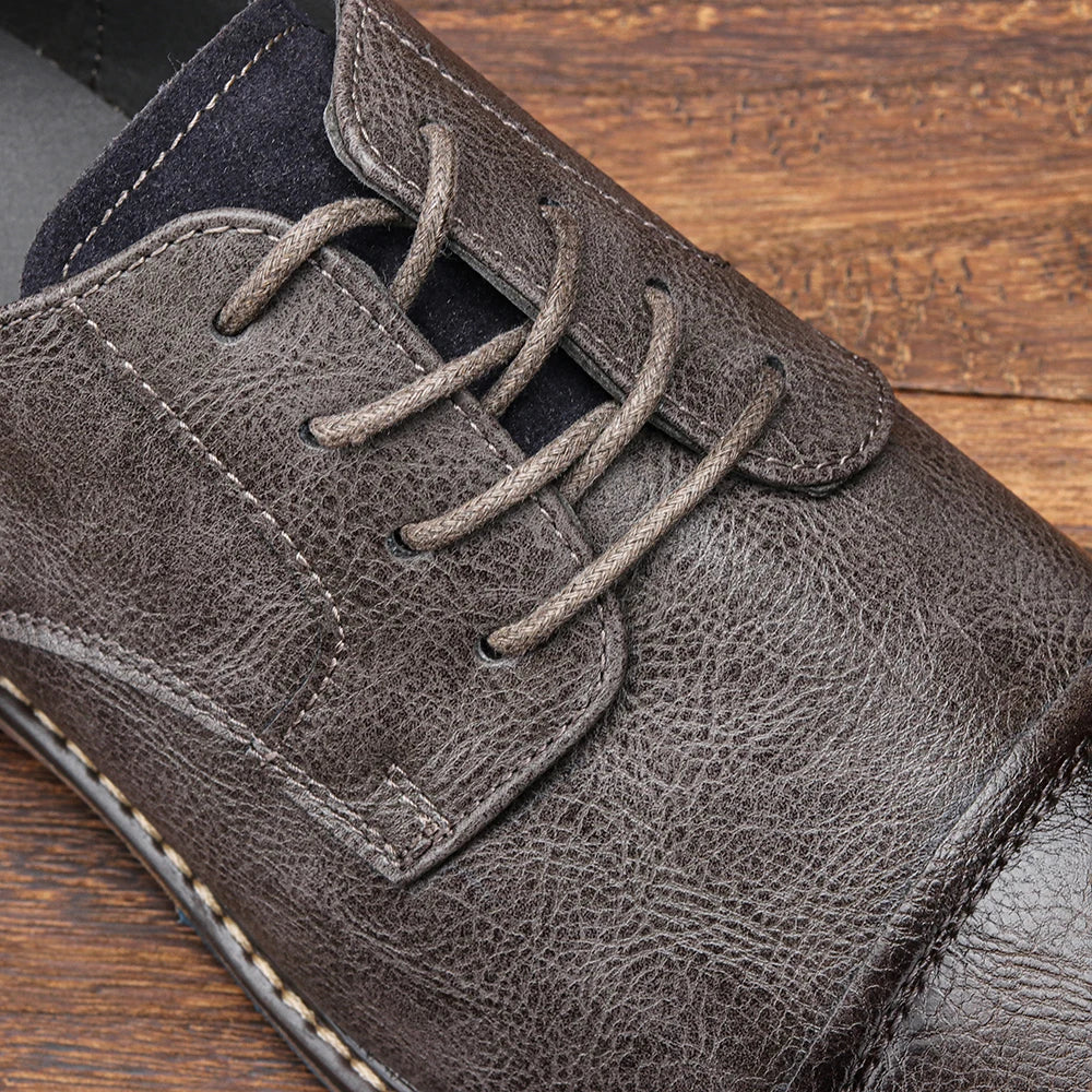Casual Shoes Men Fashion Comfortable 2026 Brand Shoes Men Leather