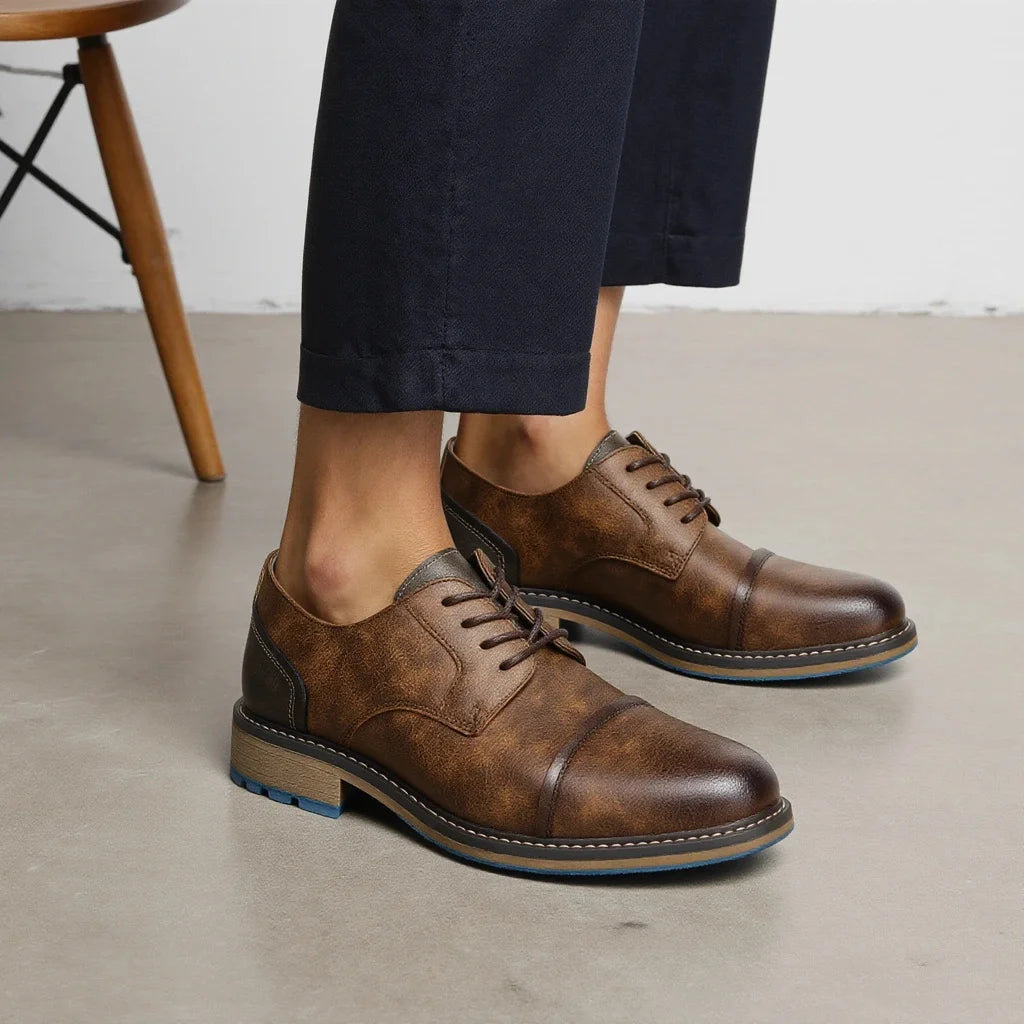 Casual Shoes Men Fashion Comfortable 2026 Brand Shoes Men Leather